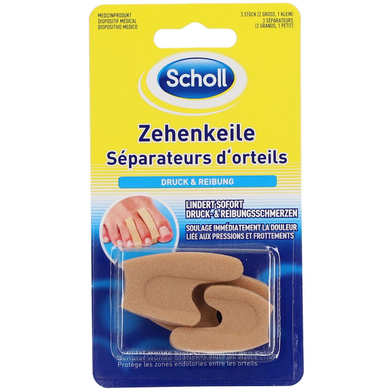 Scholl Zehenkeile