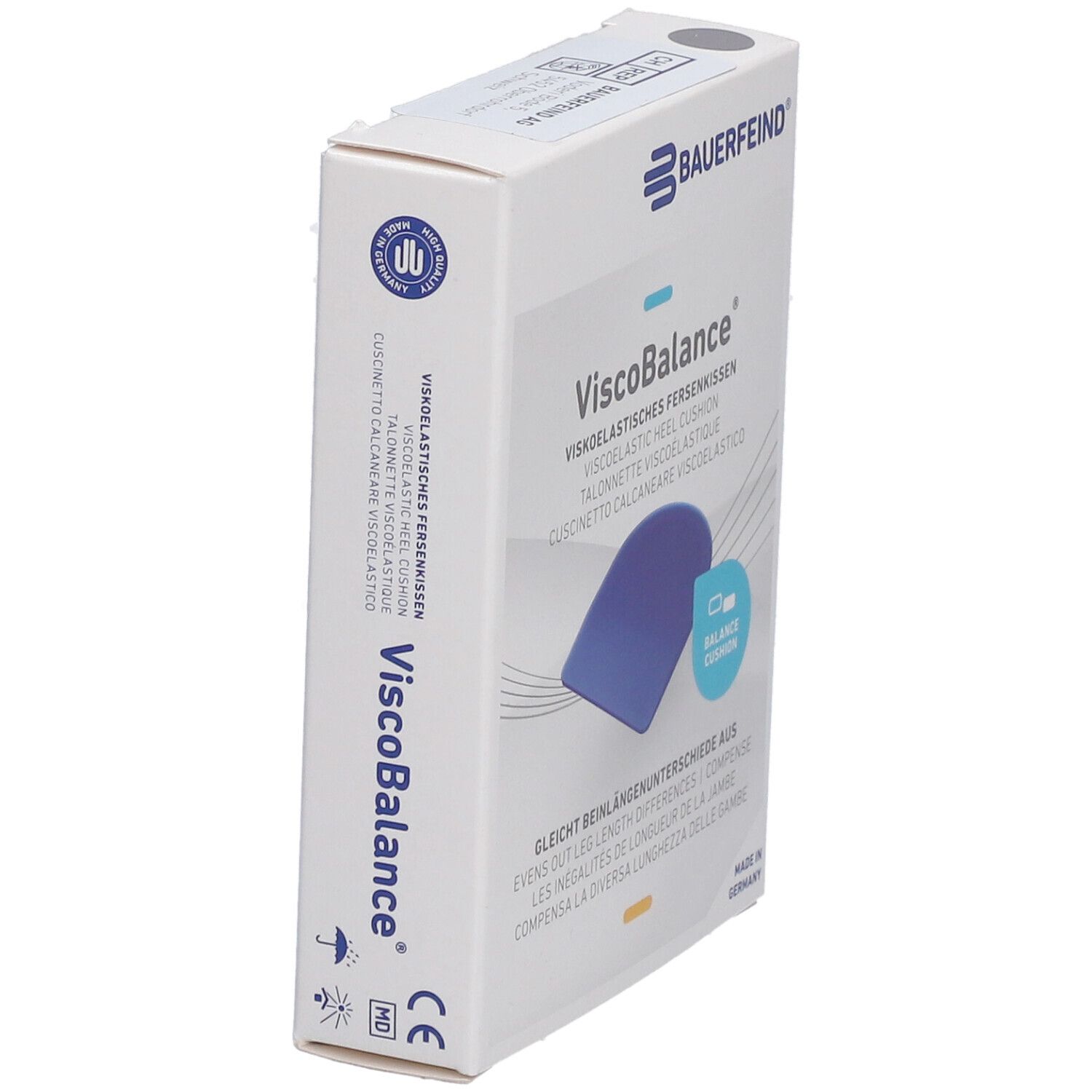 VISCOBALANCE Talonnette Silikon Taille 2 5mm