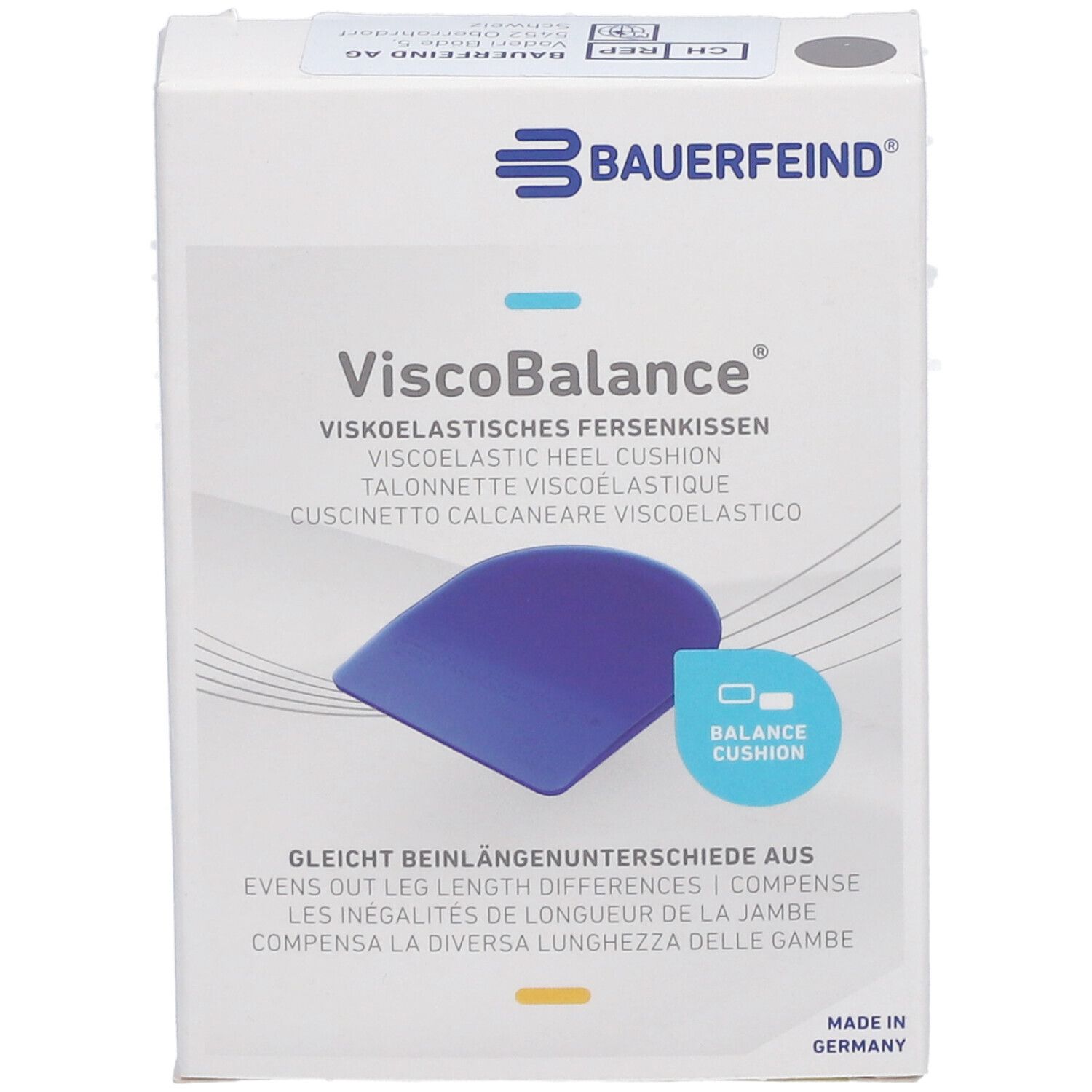 VISCOBALANCE Talonnette Silikon Taille 2 5mm