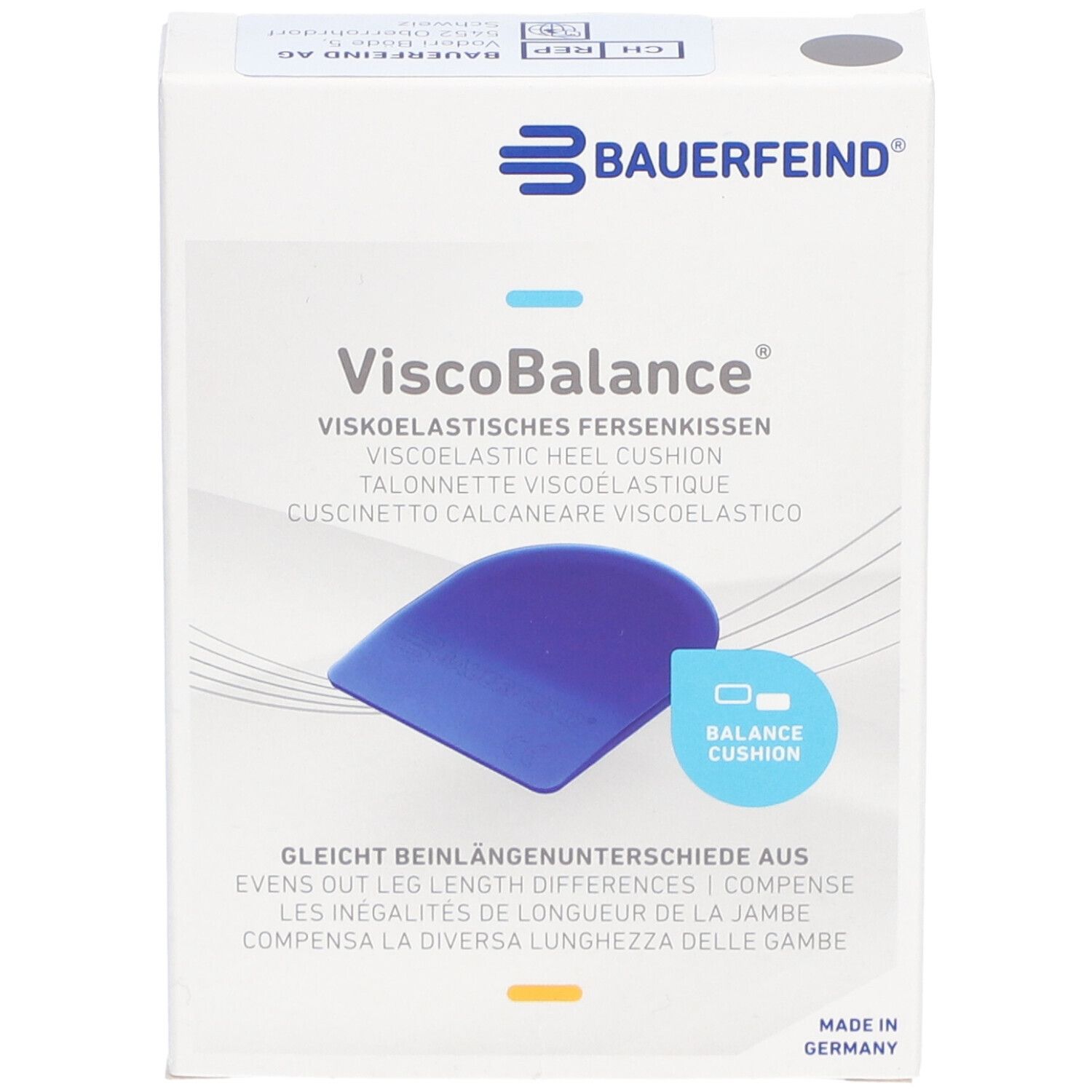 BAUERFEIND Viscobalance® Viskoelastisches Fersenkissen Größe 2