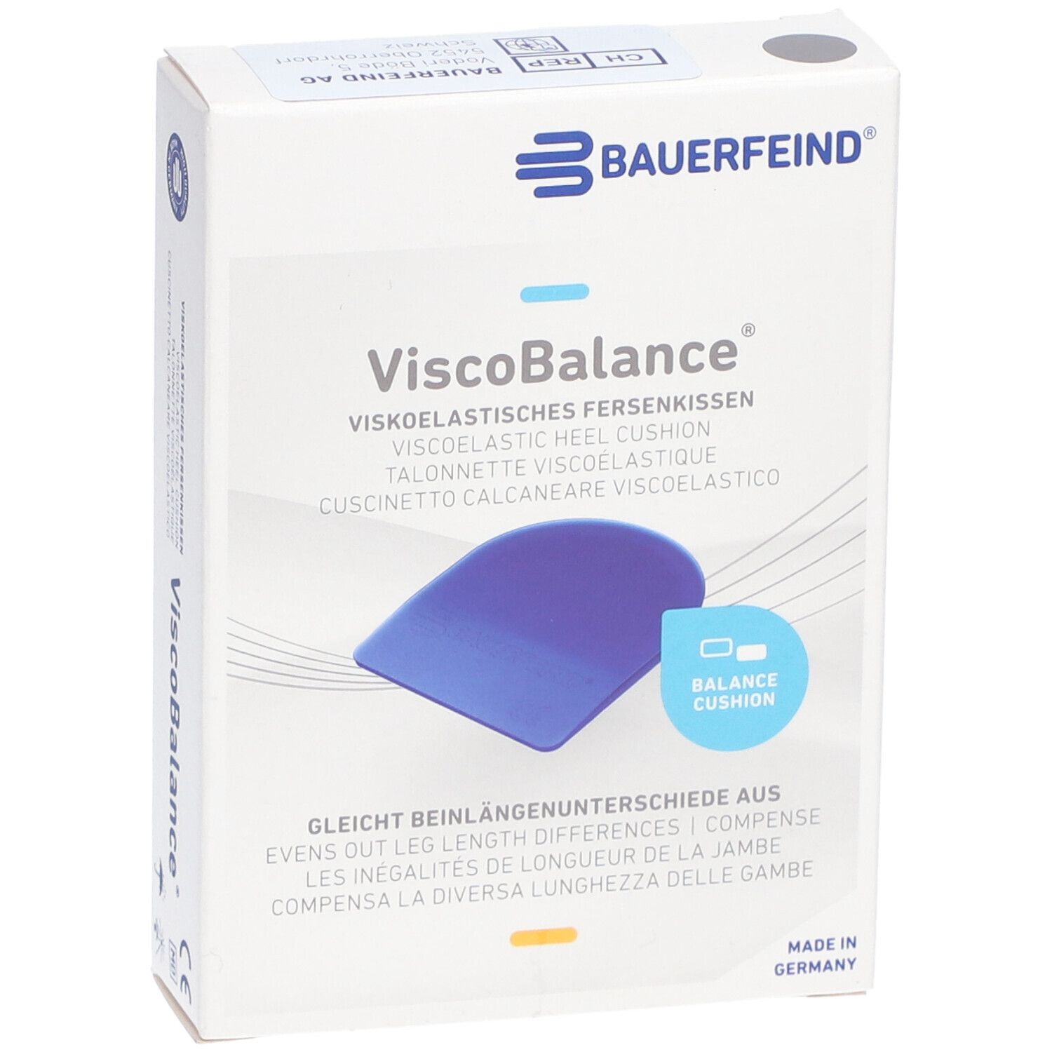 BAUERFEIND Viscobalance® Viskoelastisches Fersenkissen Größe 2