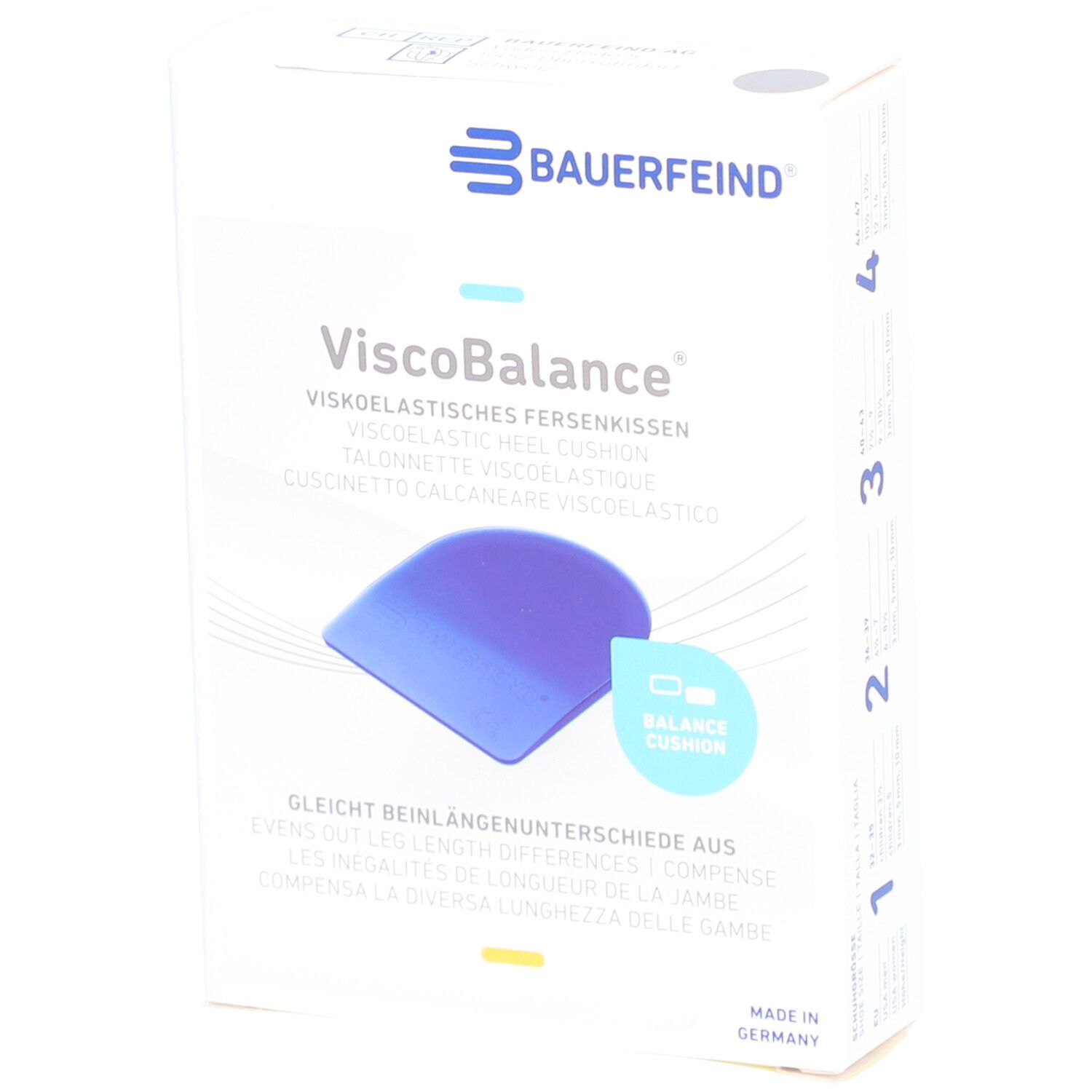 BAUERFEIND Viscobalance® Talonette Größe 3 10 mm