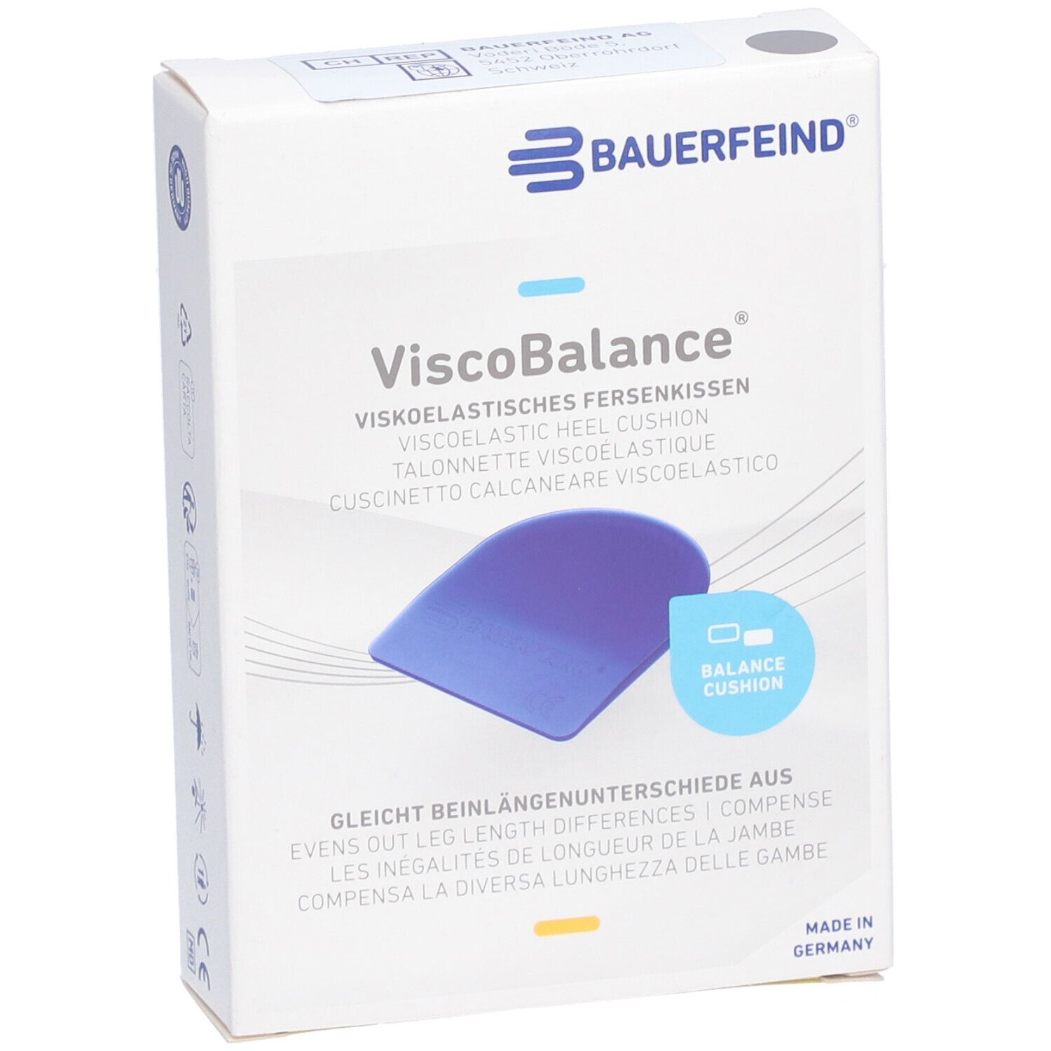 BAUERFEIND Viscobalance® Talonette Größe 3 10 mm