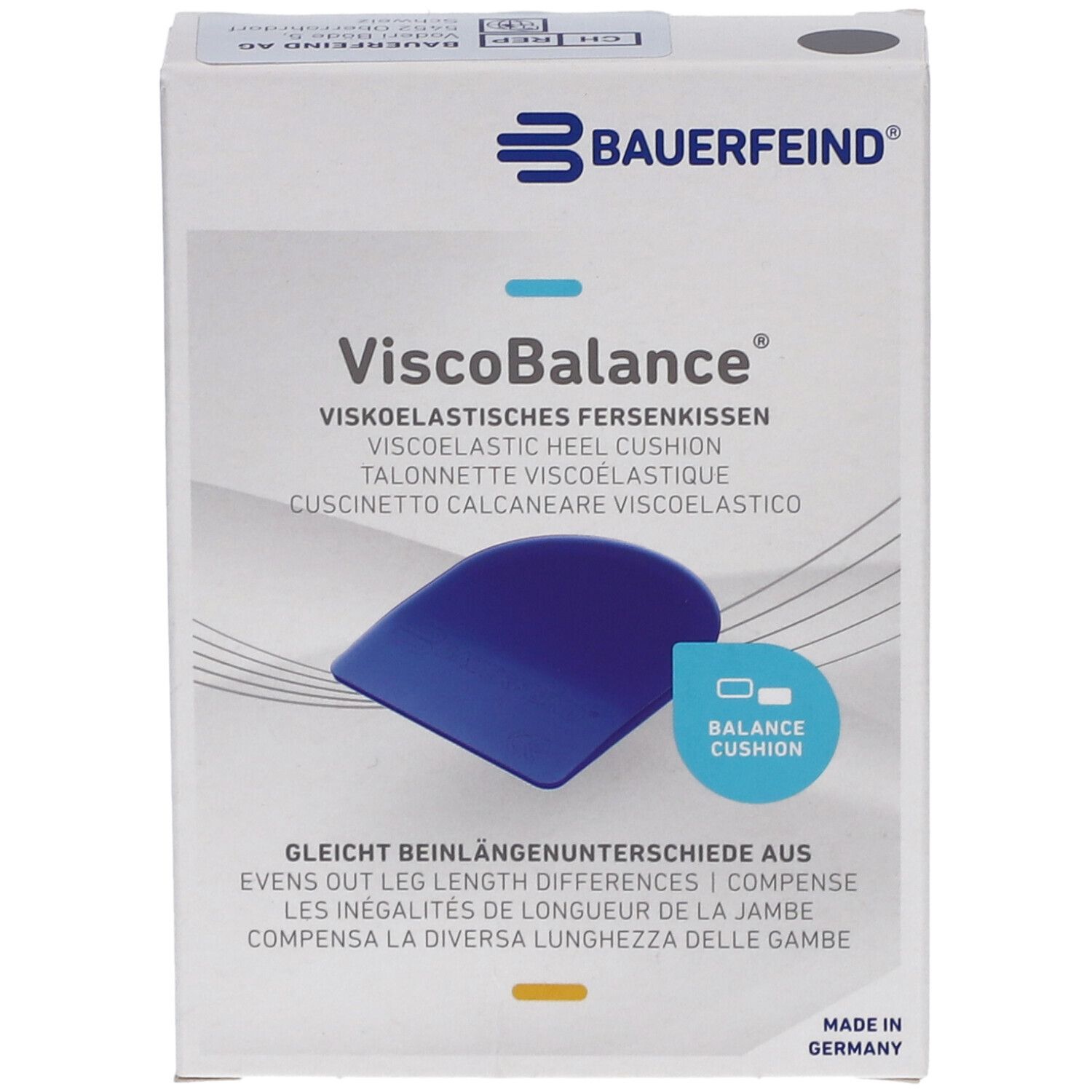 VISCOBALANCE Talonnette Silikon Taille 4 10mm