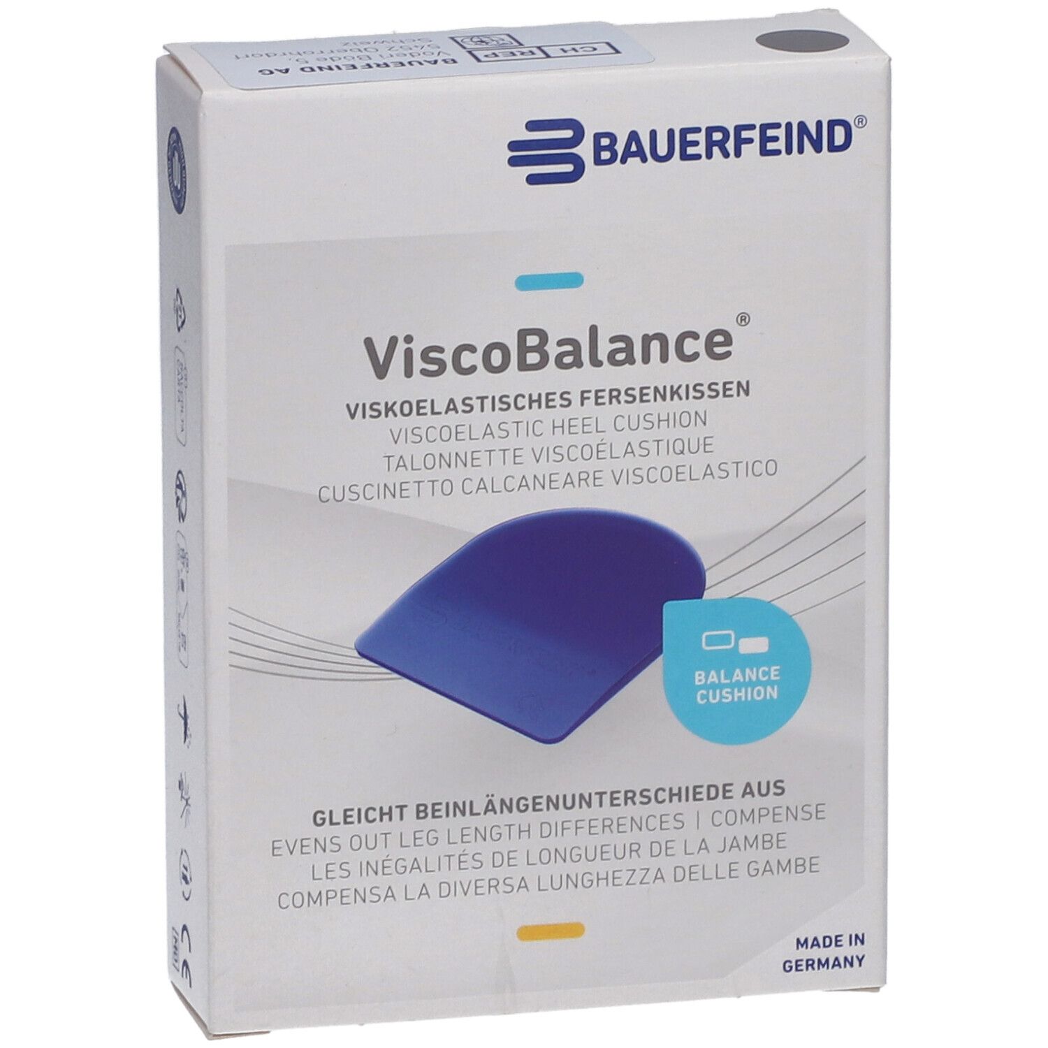 VISCOBALANCE Talonnette Silikon Taille 4 10mm
