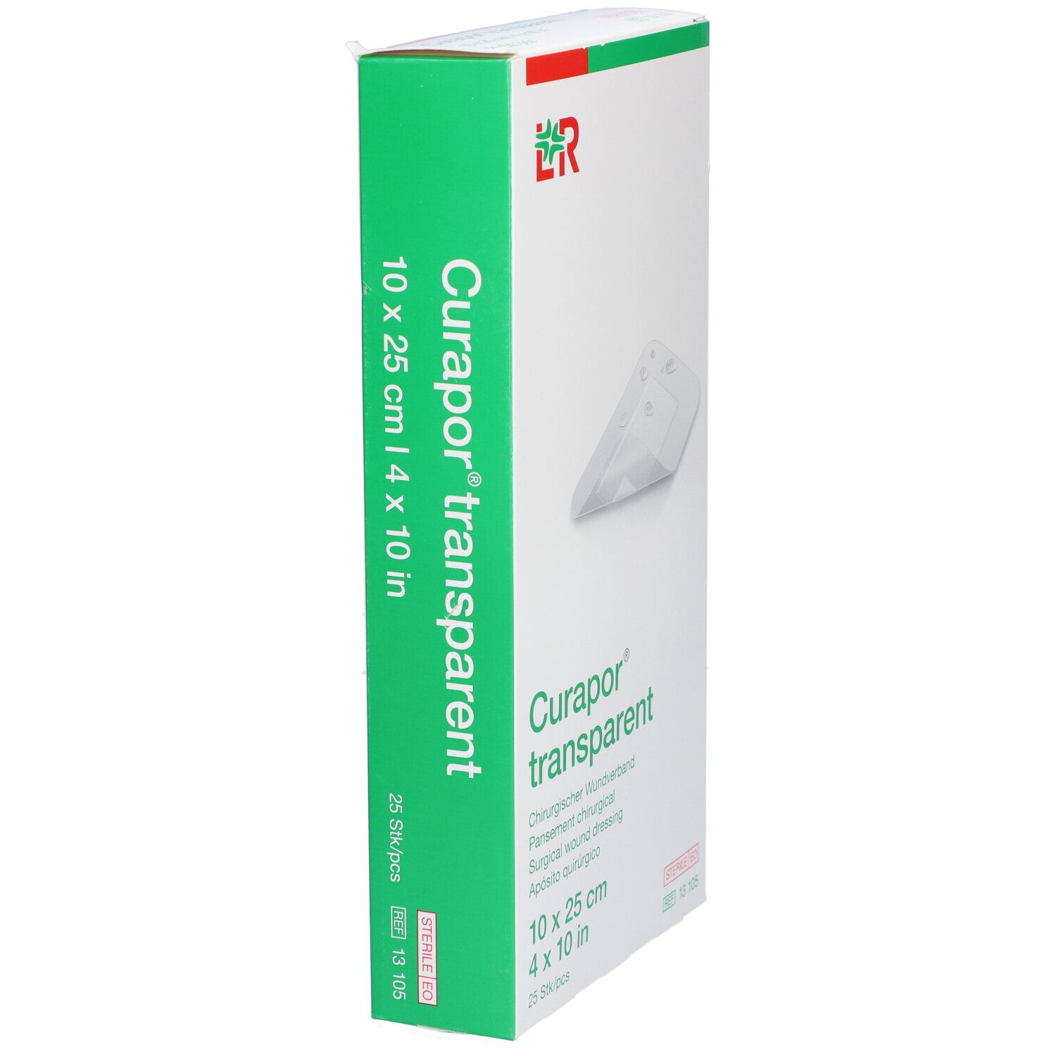 Curapor Transparent Steril 10x25cm