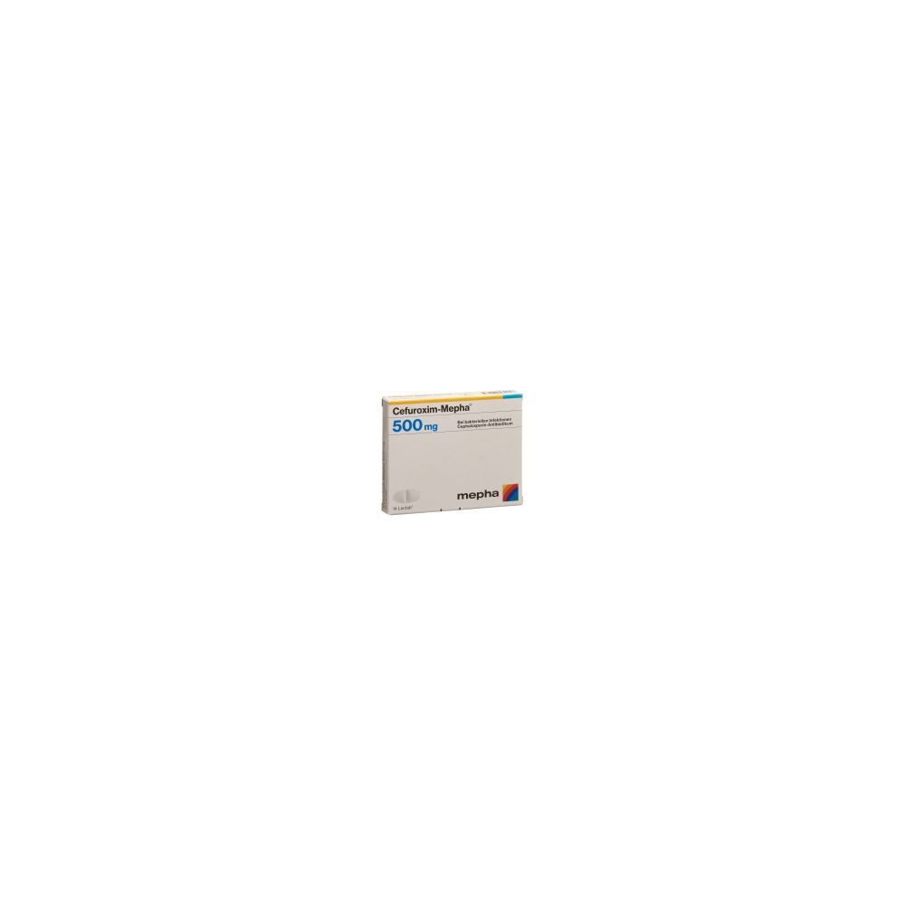 CEFUROXIM Mepha Filmtabl 500 mg 14 Stk