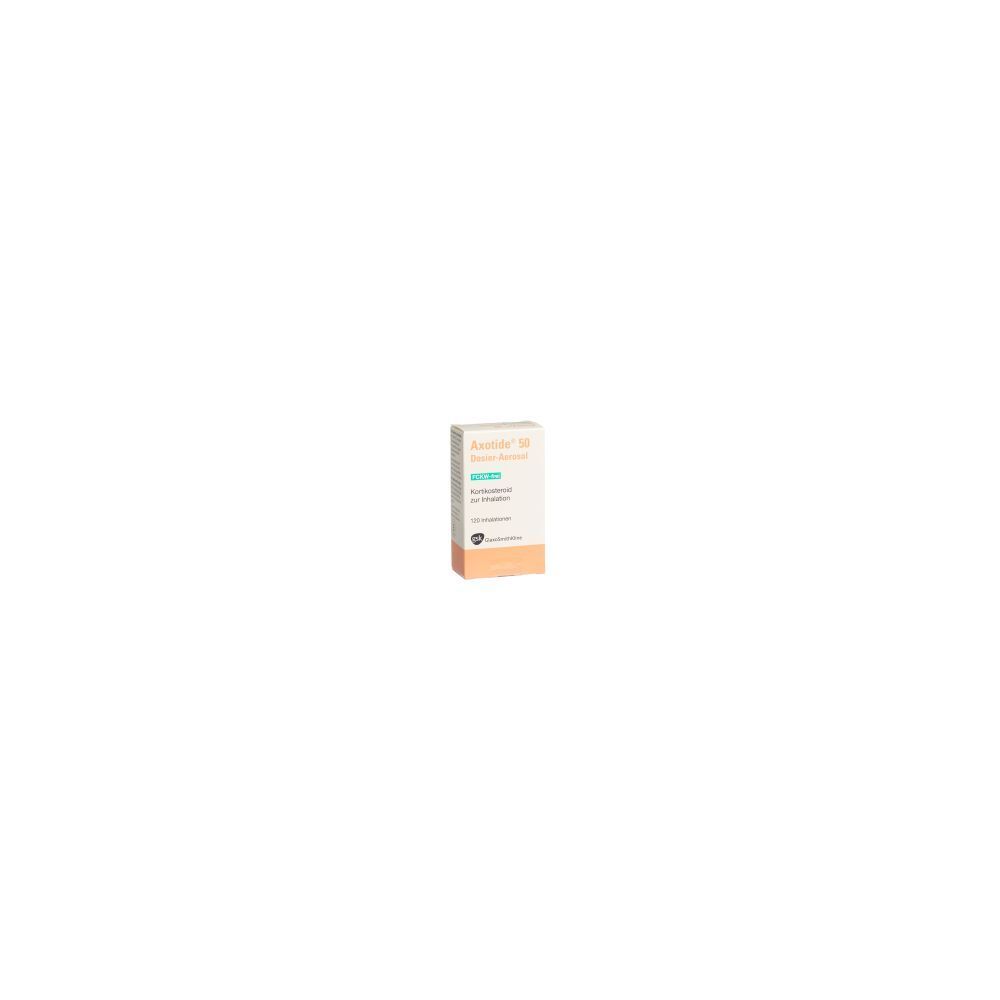 AXOTIDE Dosieraeros 50 mcg FCKW-frei 120 Dos