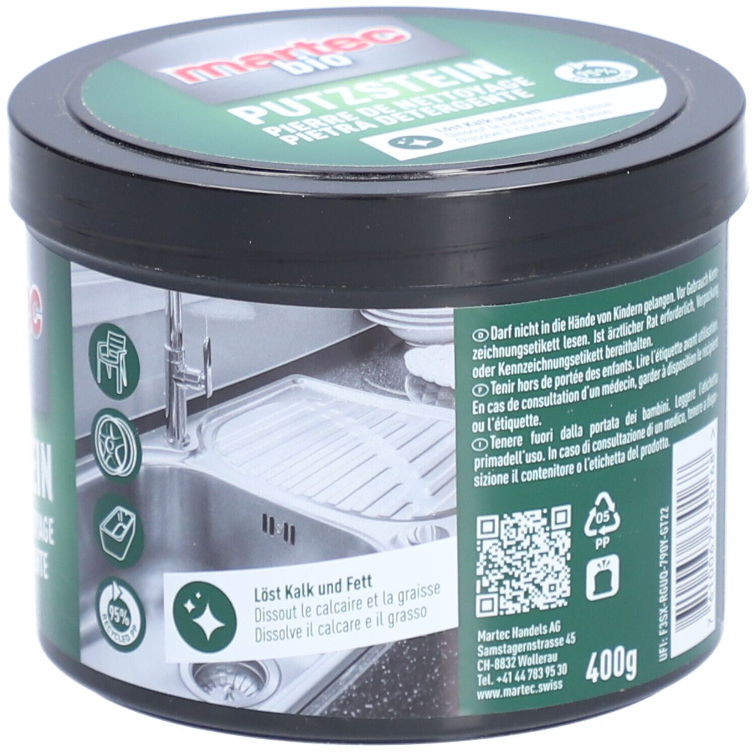 MARTEC HOUSEHOLD Bio Putzstein Ds 400 g