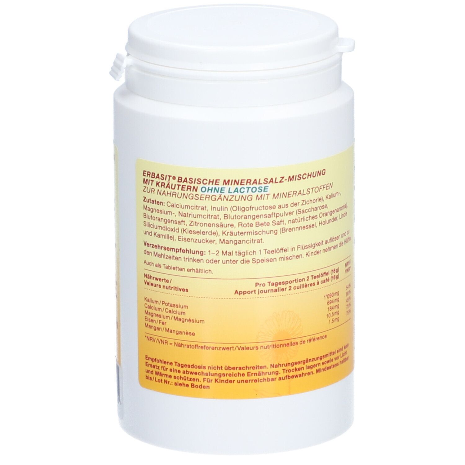 ERBASIT® Mineralsalz Pulver ohne Lactose