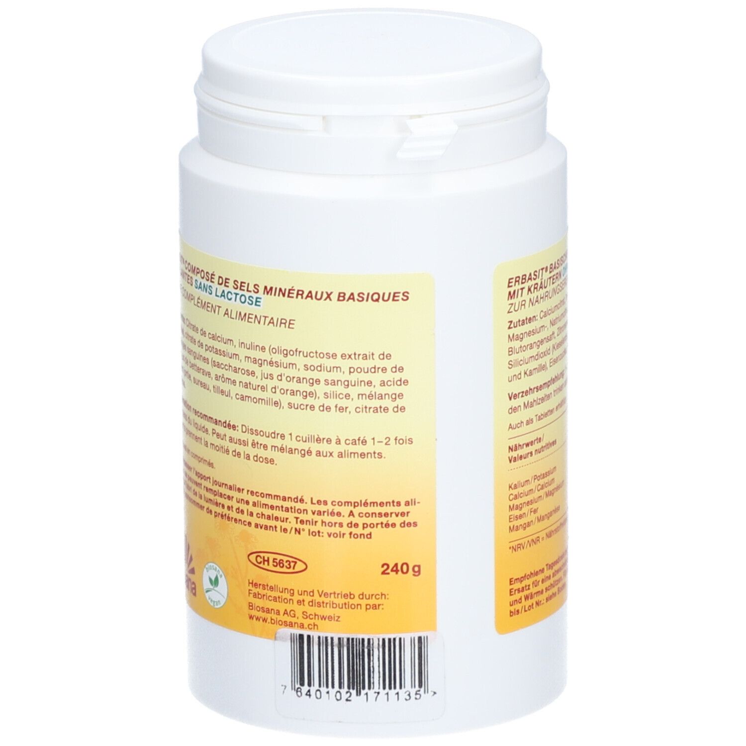 ERBASIT® Mineralsalz Pulver ohne Lactose