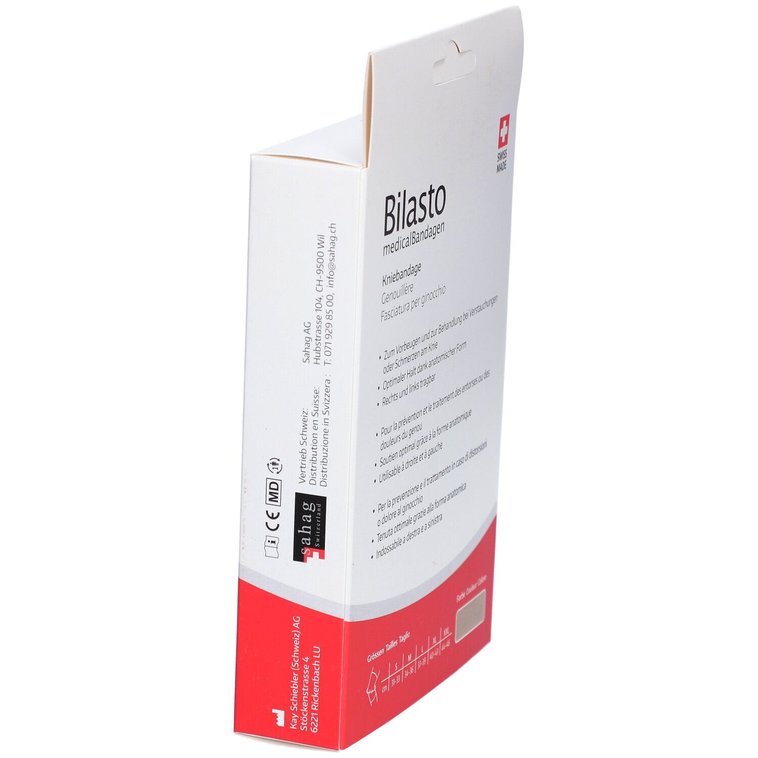 BILASTO Genouillère Beige XL