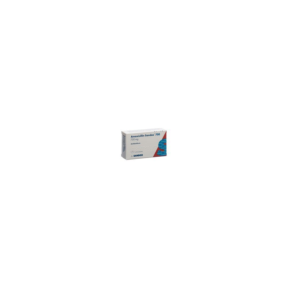 AMOXICILLIN Sandoz Filmtabl 750 mg 20 Stk