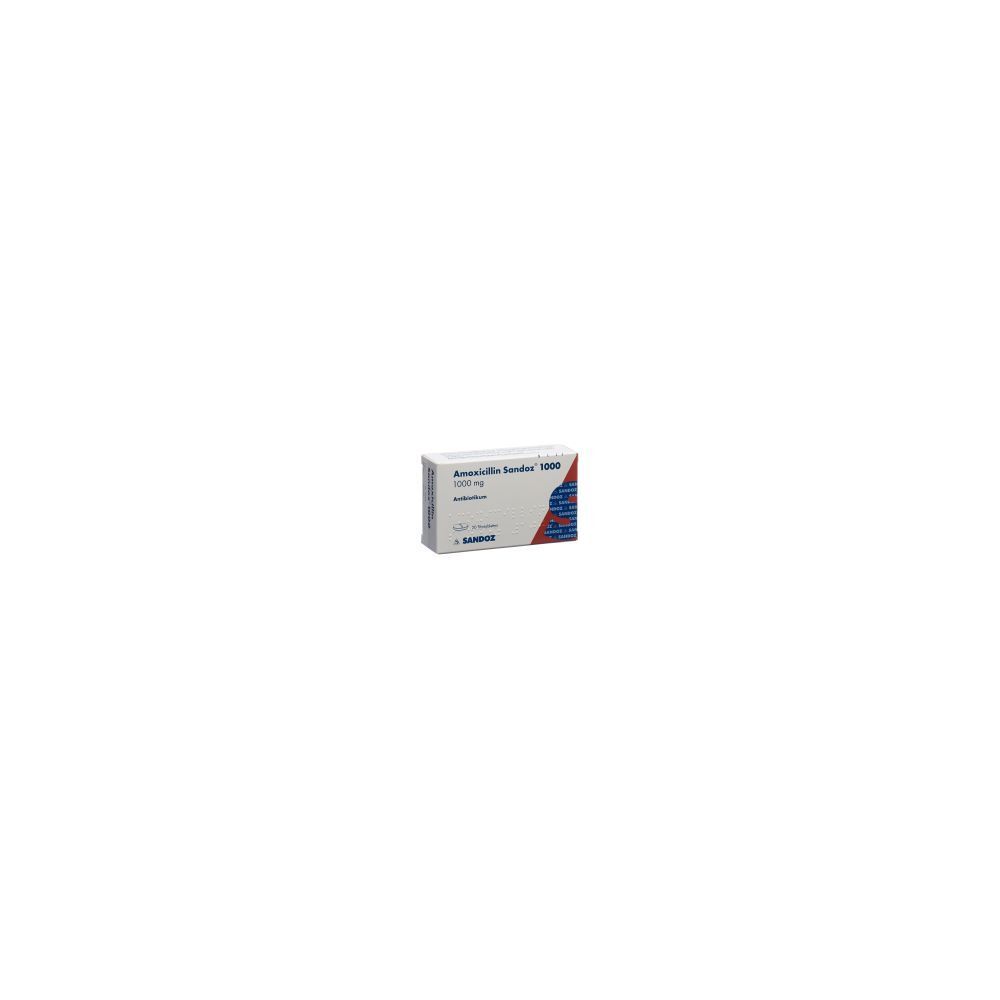 AMOXICILLIN Sandoz Filmtabl 1000 mg 20 Stk