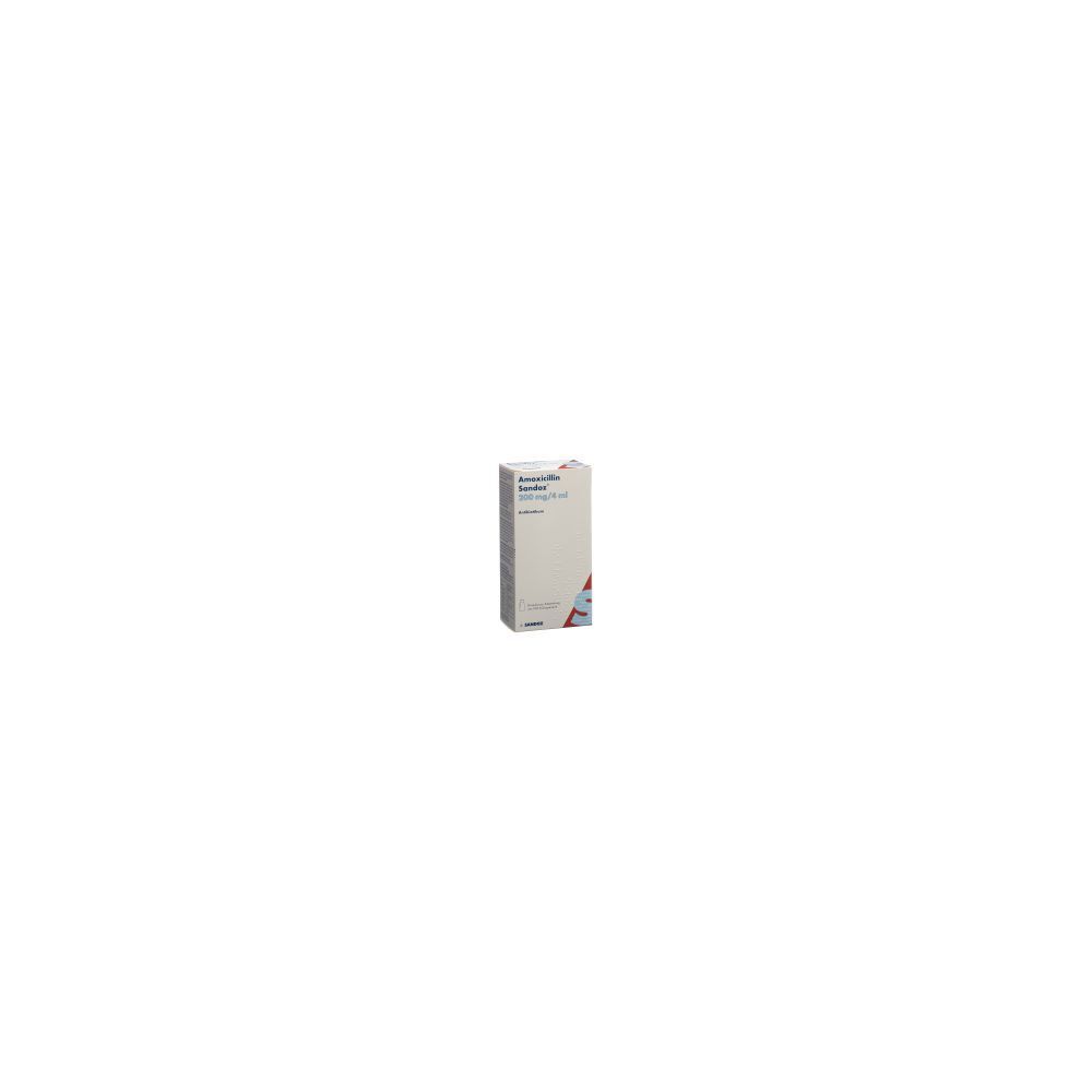 AMOXICILLIN Sandoz Gran 200 mg/4ml f Susp 100 ml