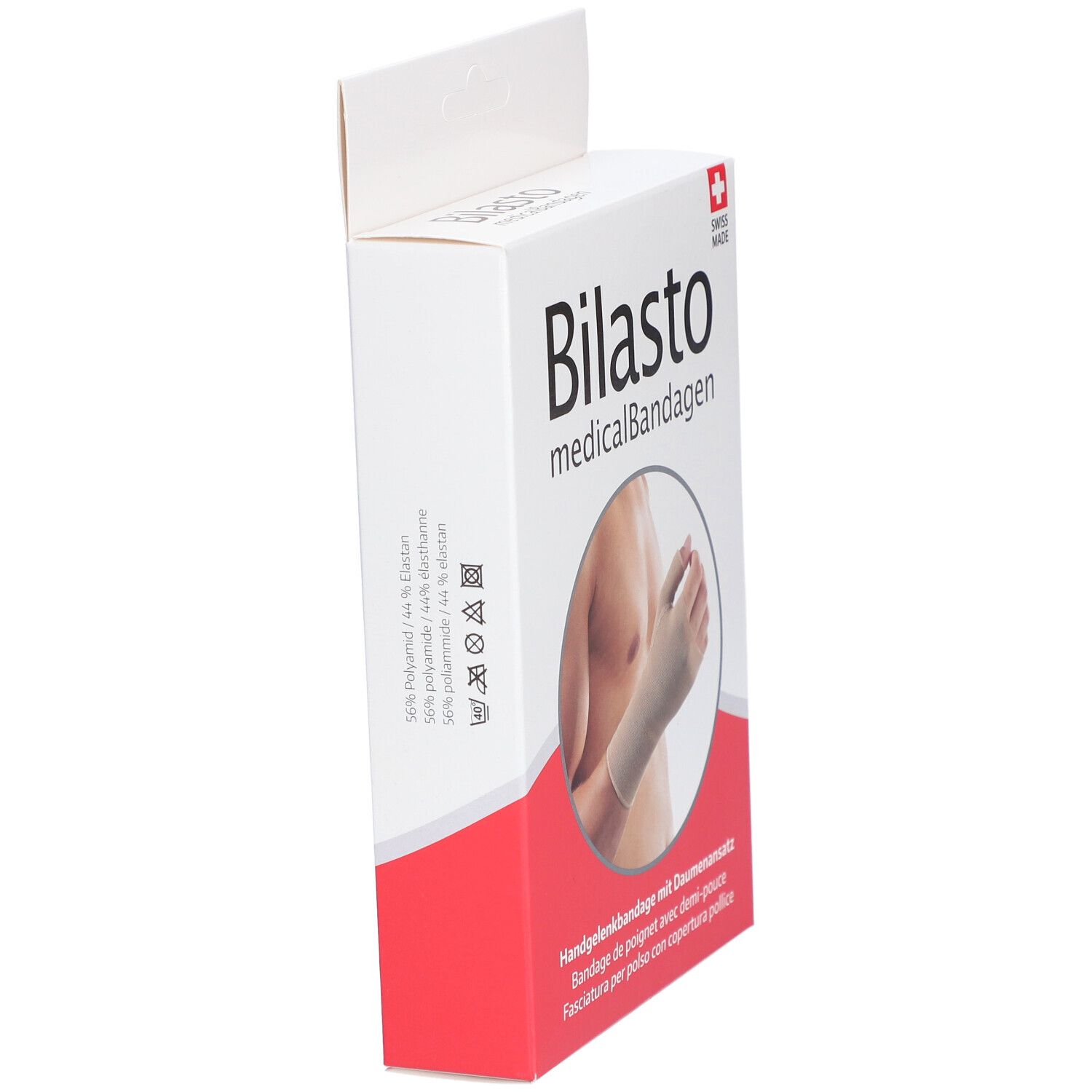 BILASTO Handgelenkbandage M m Daumenansatz beige