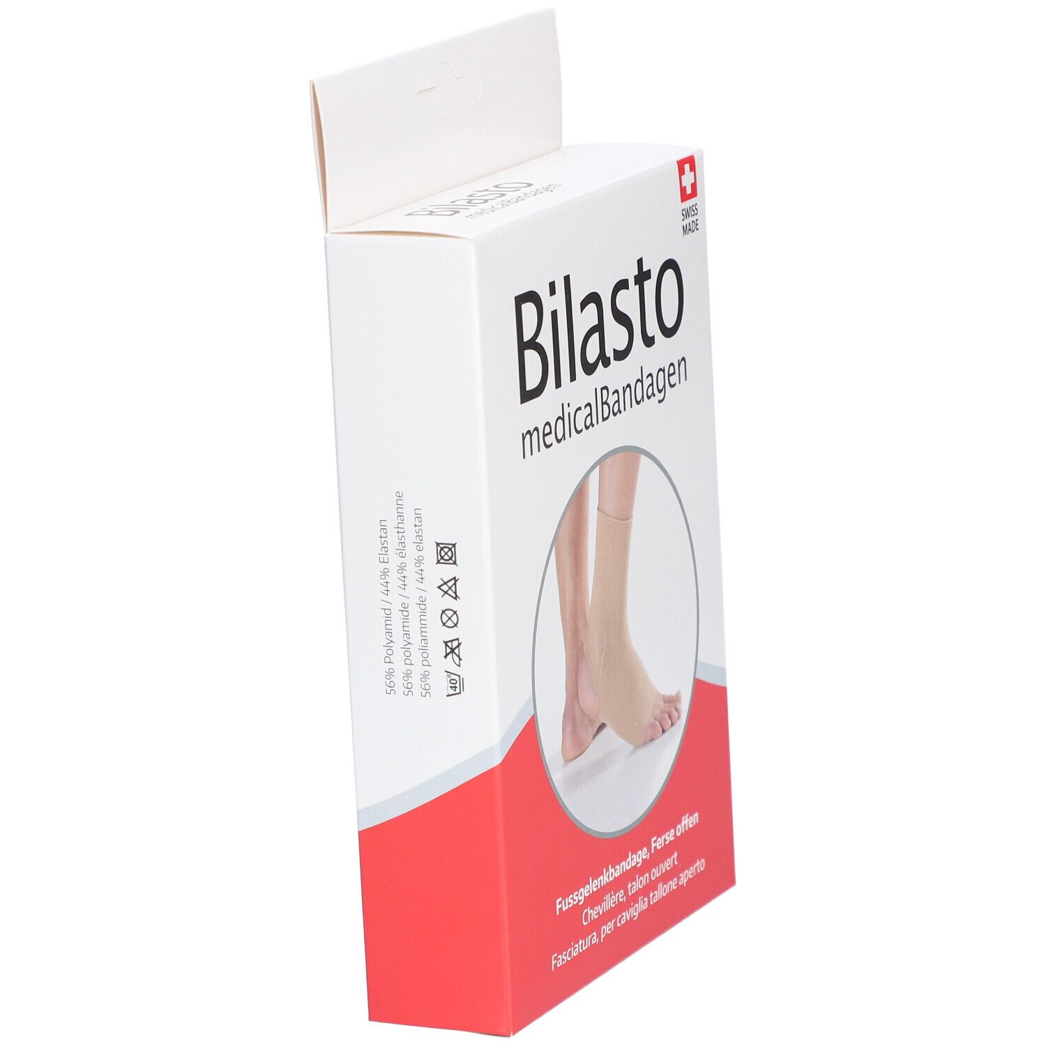 BILASTO Chevillère Talon Ouvert Beige XL