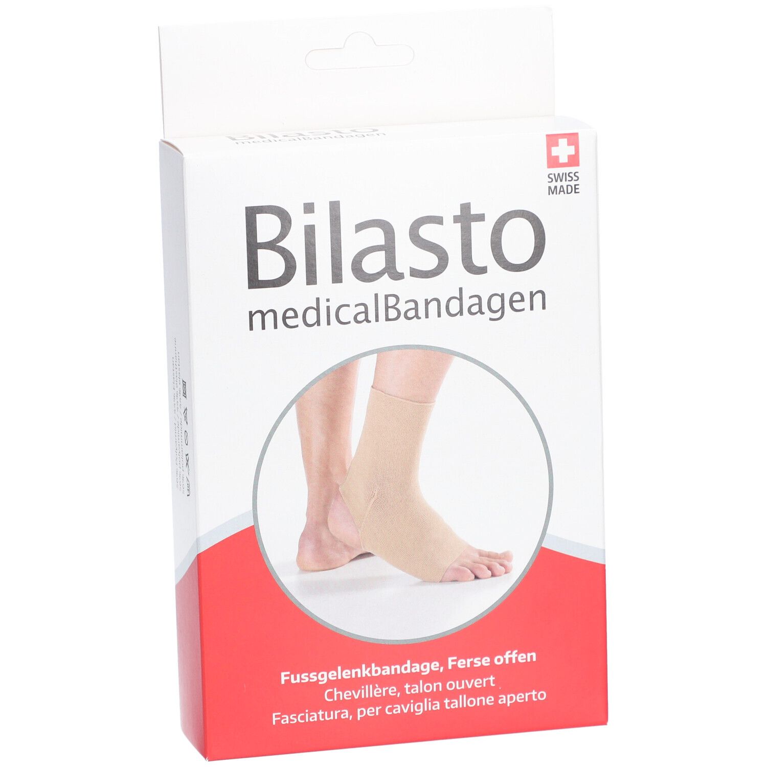 BILASTO Chevillère Talon Ouvert Beige XL