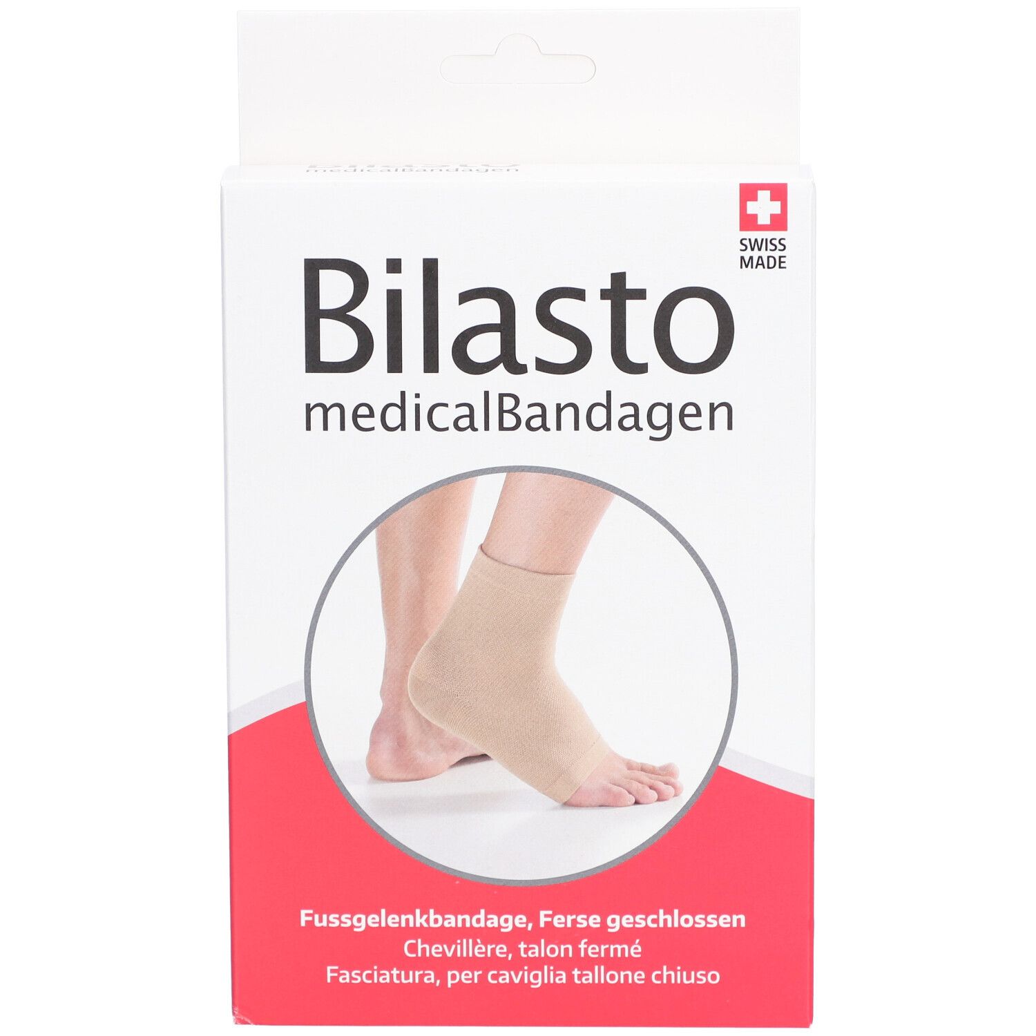 BILASTO Chevillère Talon Fermé Beige M