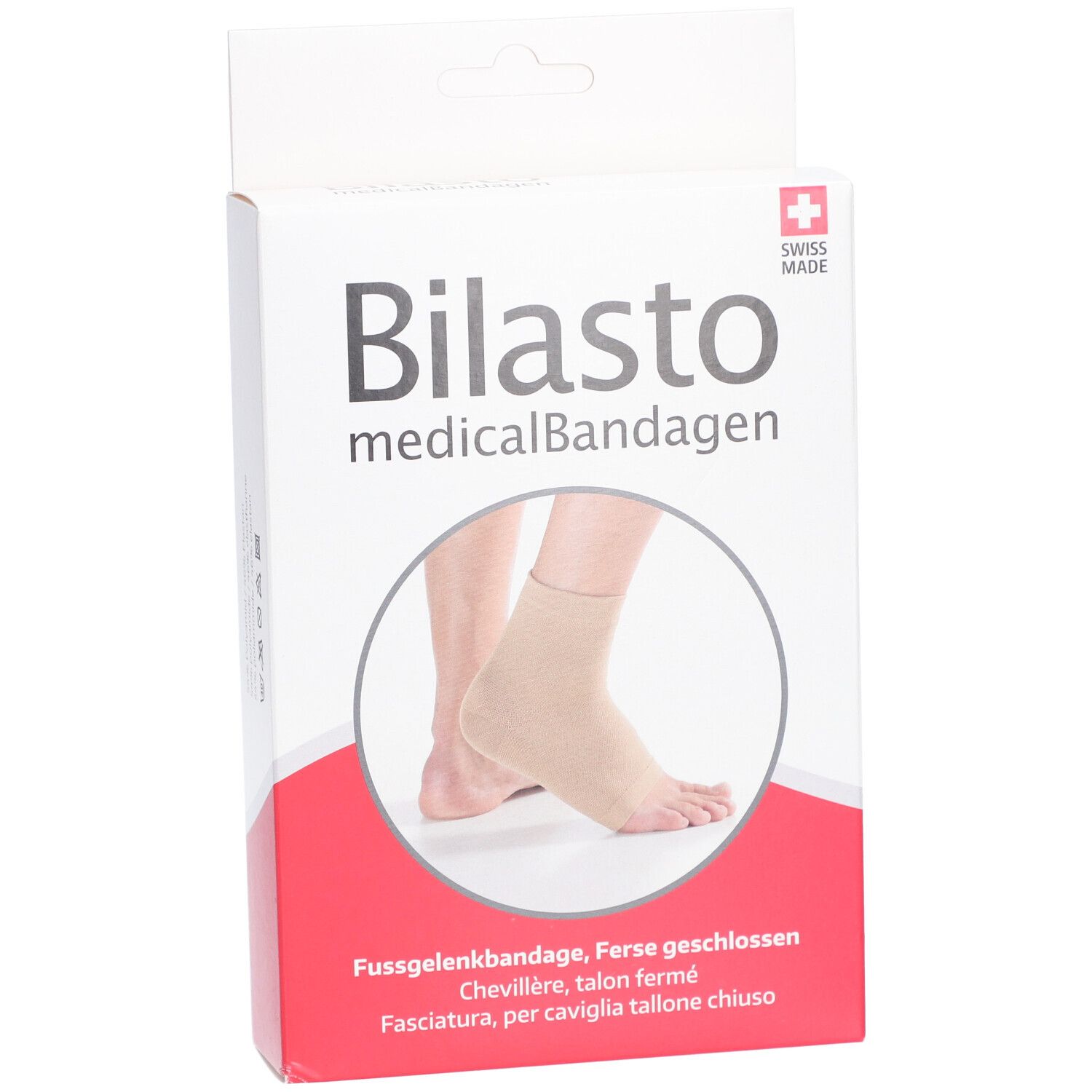 BILASTO Chevillère Talon Fermé Beige M
