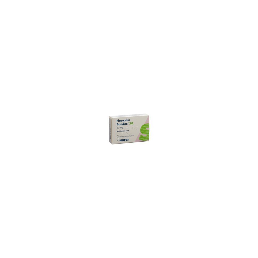 FLUOXETIN Sandoz Disp Tabl 20 mg 28 Stk