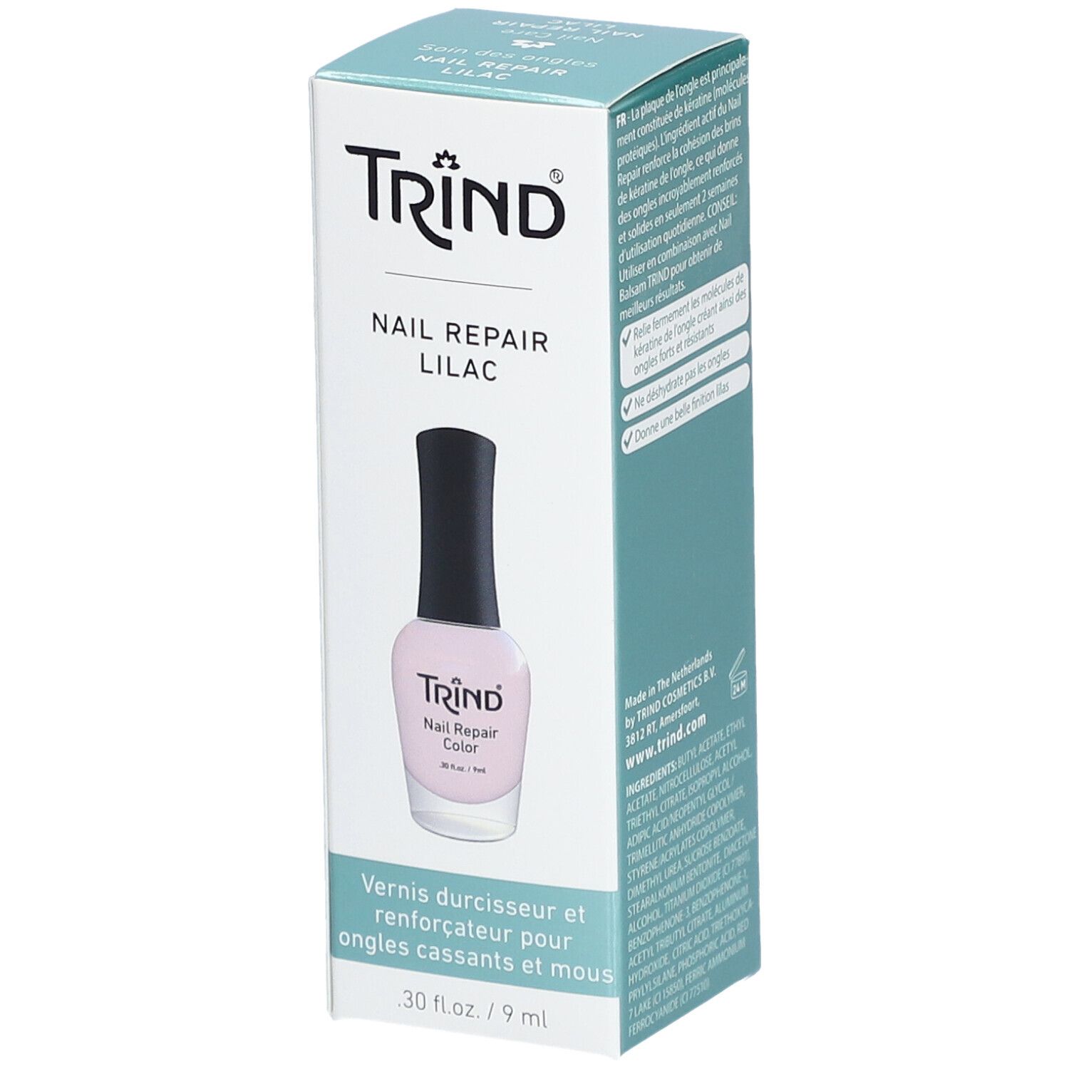 TRIND® Härtender und verstärkender Lack für brüchige und weiche Nägel - Flieder