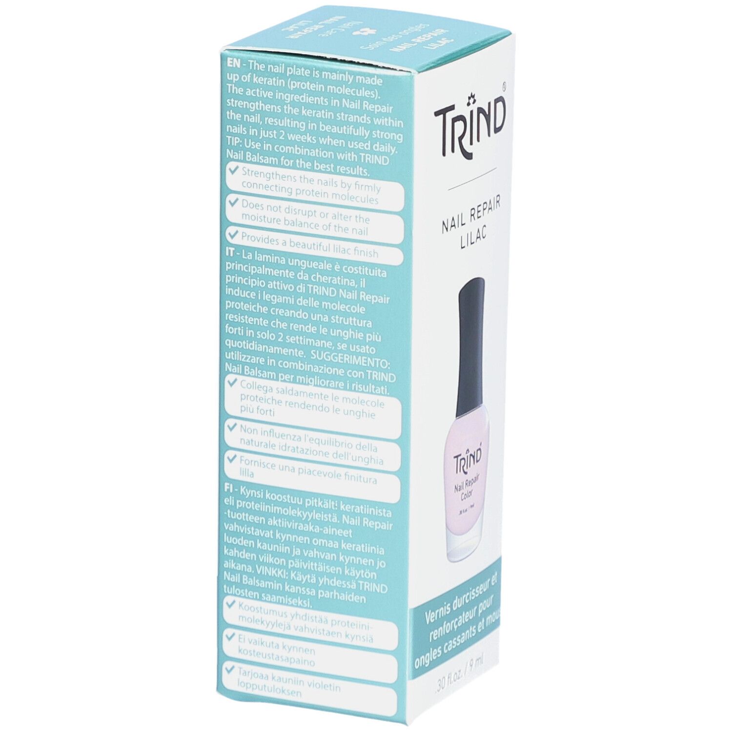 TRIND® Härtender und verstärkender Lack für brüchige und weiche Nägel - Flieder