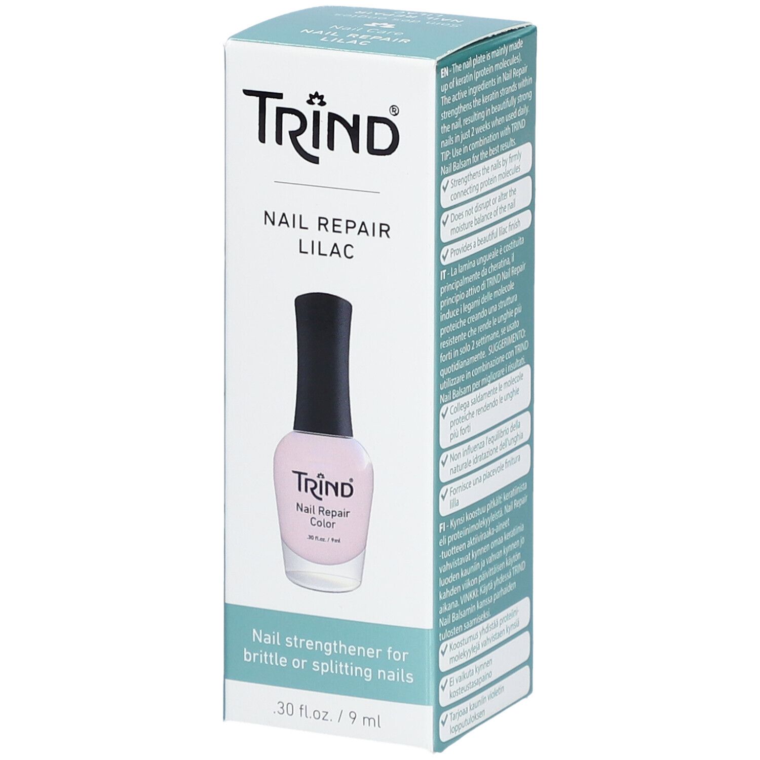TRIND® Härtender und verstärkender Lack für brüchige und weiche Nägel - Flieder