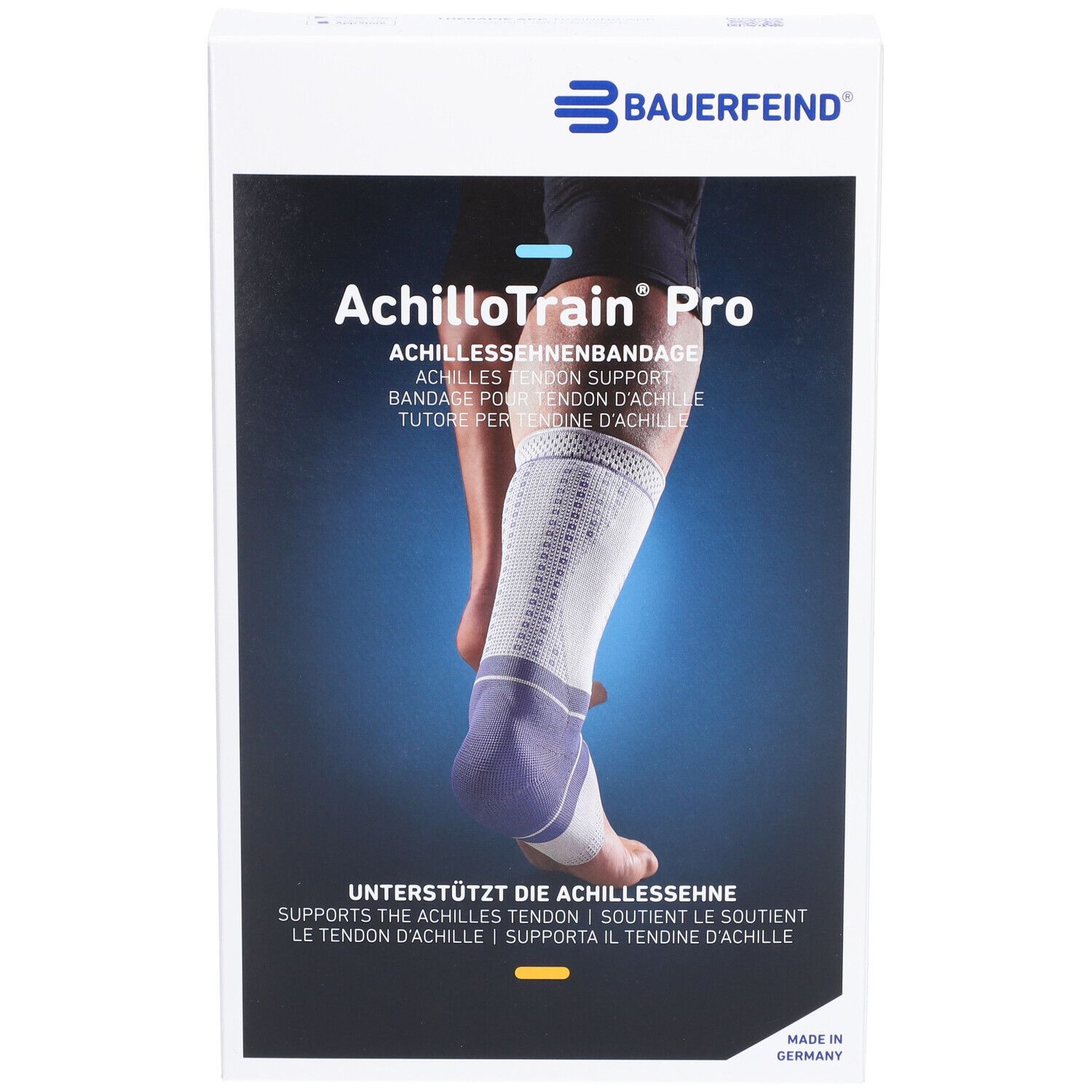 Produktbild von Bauerfeind AchilloTrain® Achillessehnenbandage, Titan 1 St - Shop Apotheke