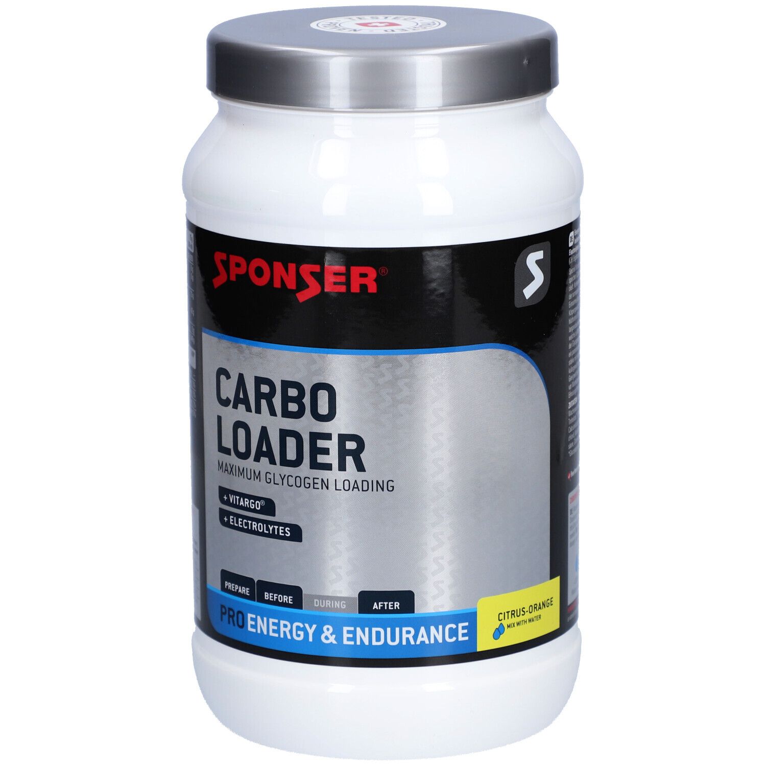SPONSER CARBO LOADER CITRUS-ORANGE
