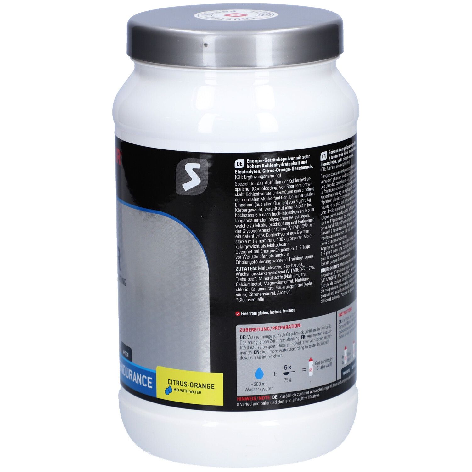 SPONSER CARBO LOADER CITRUS-ORANGE