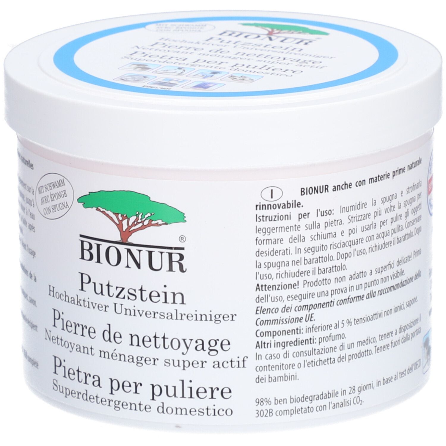 BIONUR Putzstein Ds 400 g
