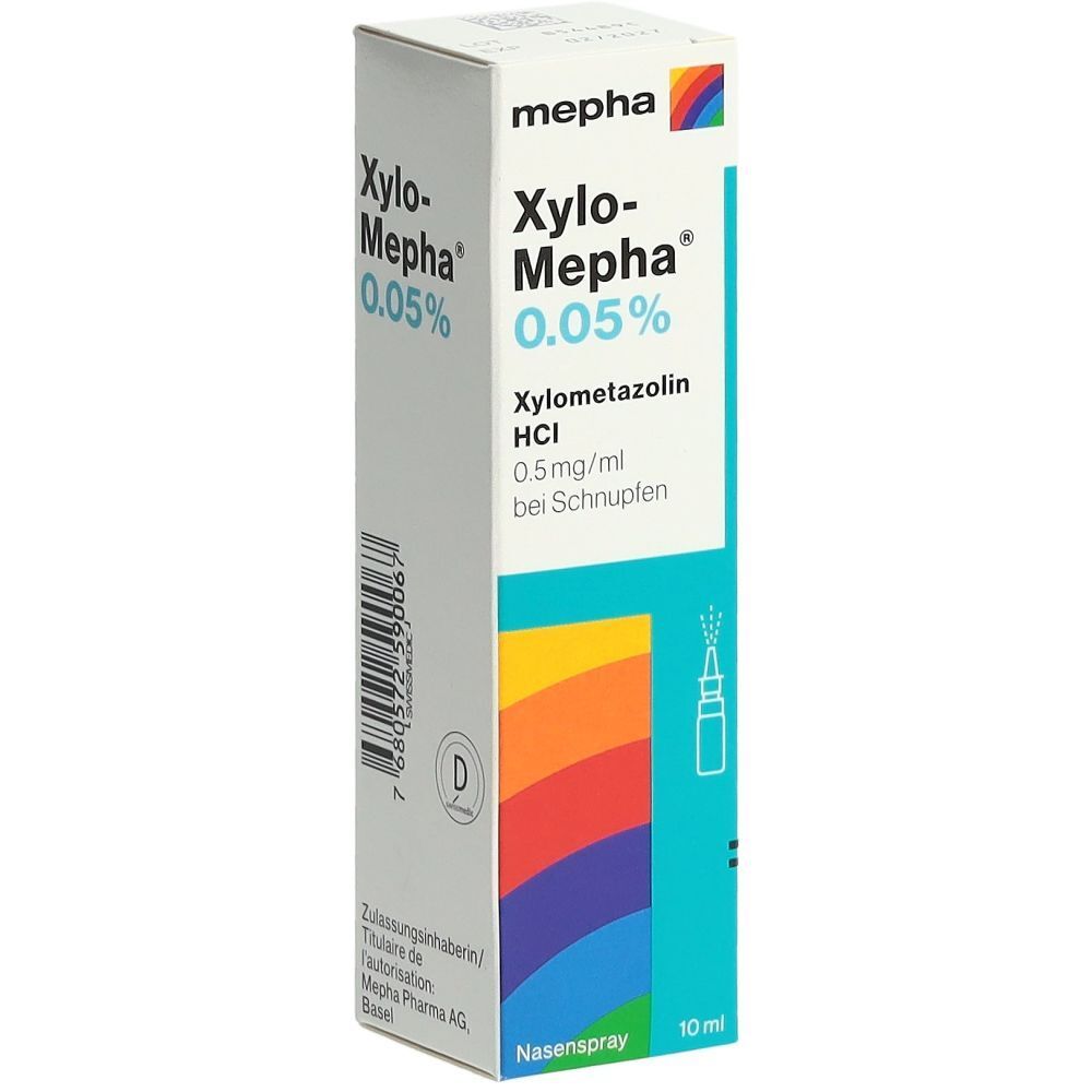 XYLO Mepha Dosierspray 0.05 % Kind Fl 10 ml