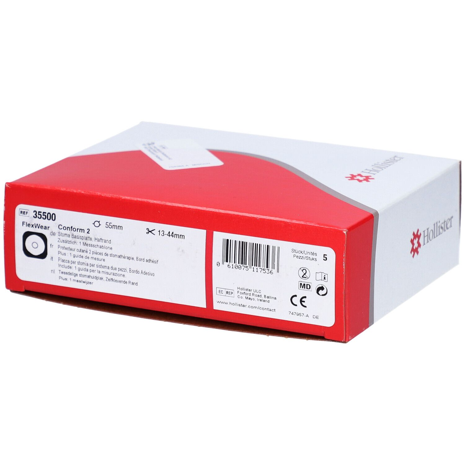 Hollister Conform 2 Plaques Flexwear 143-40/ 55mm