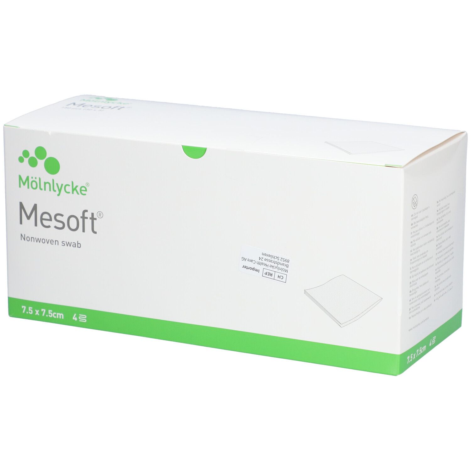 MESOFT NW Kompressen 7.5x7.5cm st 30 x 5 Stk