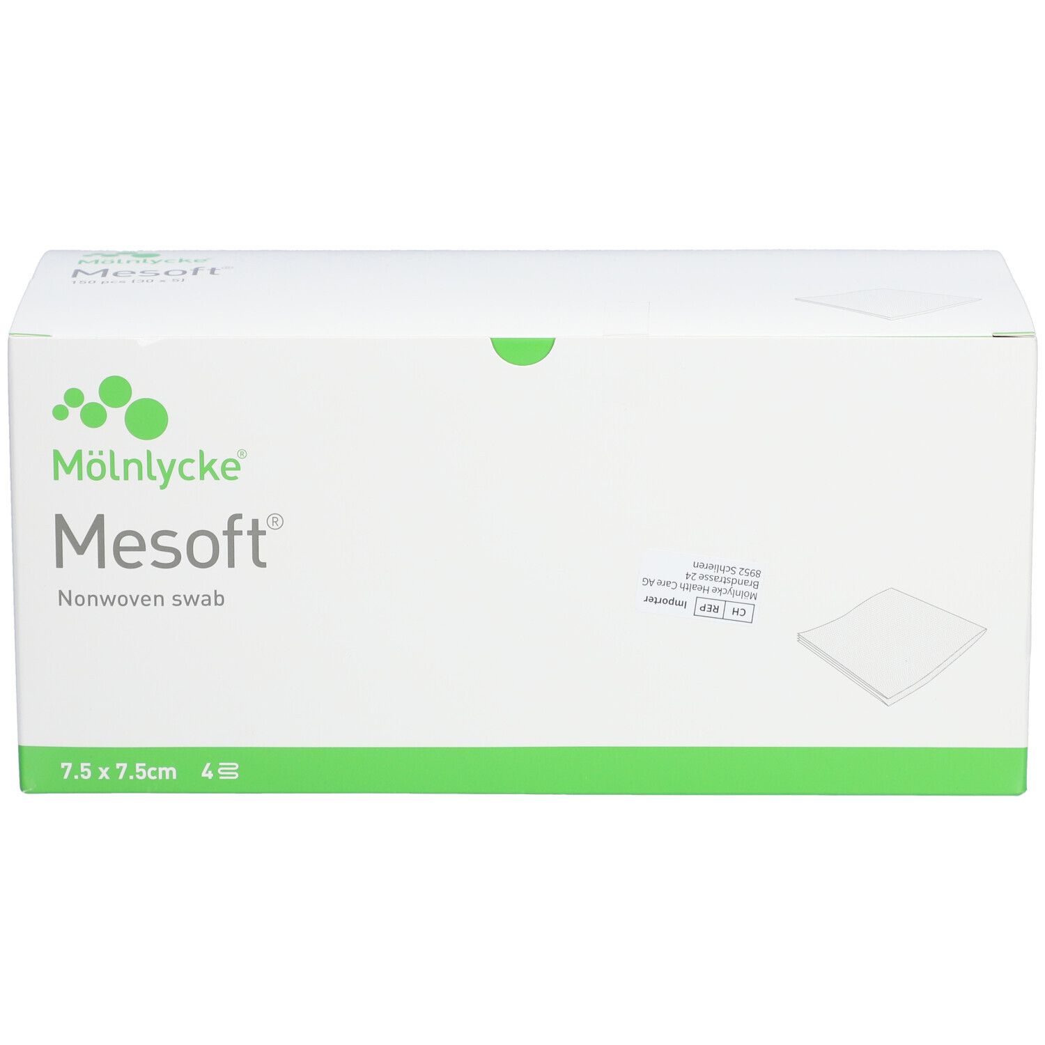 MESOFT NW Kompressen 7.5x7.5cm st 30 x 5 Stk