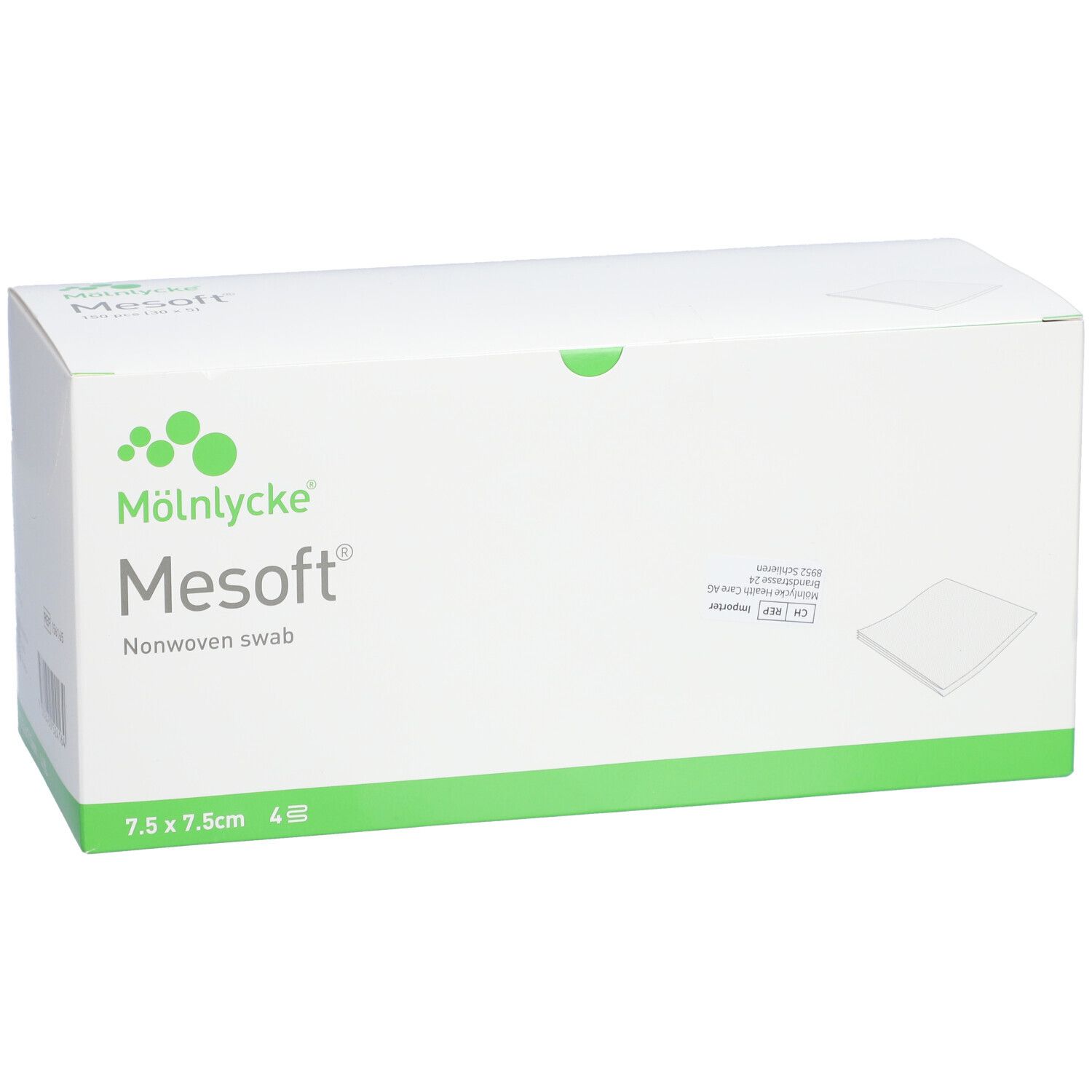 MESOFT NW Kompressen 7.5x7.5cm st 30 x 5 Stk