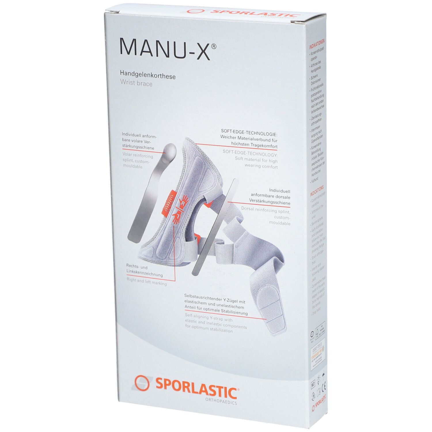 SPORLASTIC Manu X Taille 1 Noir