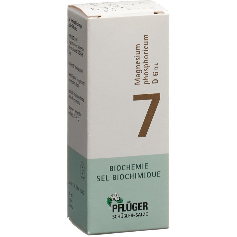 PFLÜGER SCHÜSSLER Nr7 Magn phos Tropfen D 6 30 ml