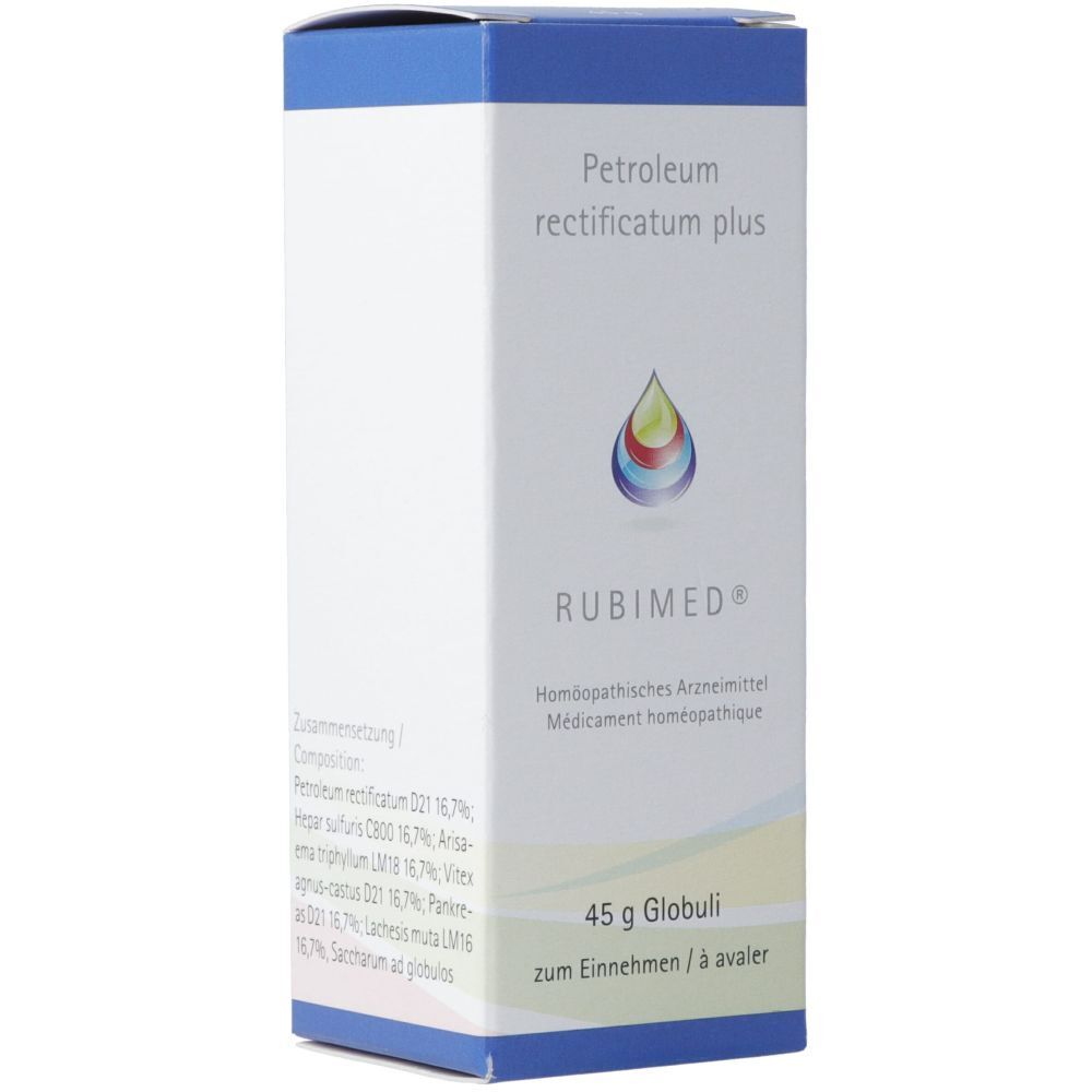 RUBIMED Petroleum rectificatum plus Glob 45 g