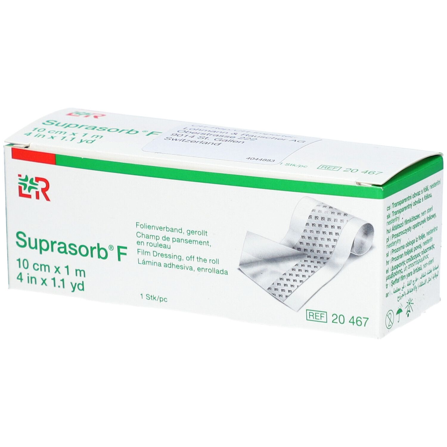 Suprasorb® F 10 cm x 1 m unsteril