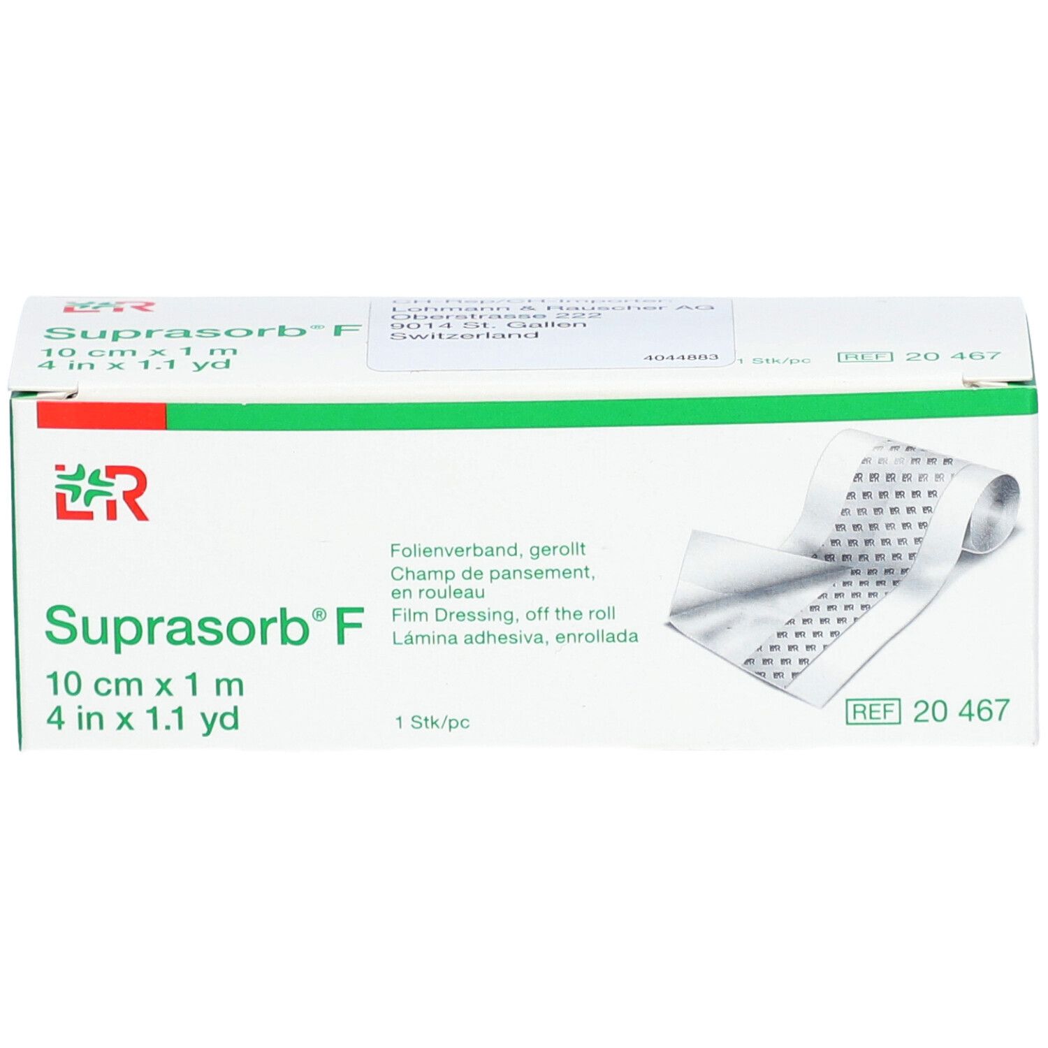 Suprasorb® F 10 cm x 1 m unsteril