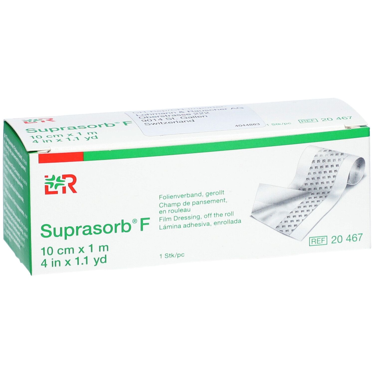 Suprasorb® F 10 cm x 1 m unsteril