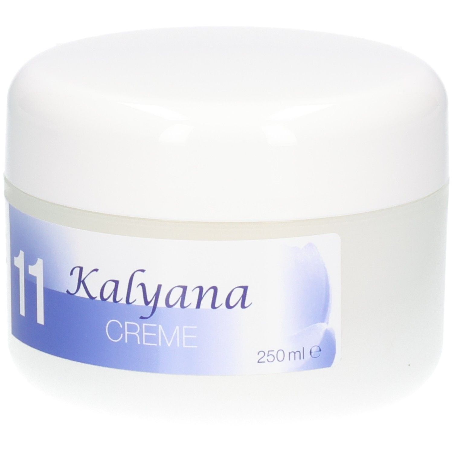 KALYANA 11 Creme mit Silicea 250 ml Dose, Vorderseite mit Etikett.