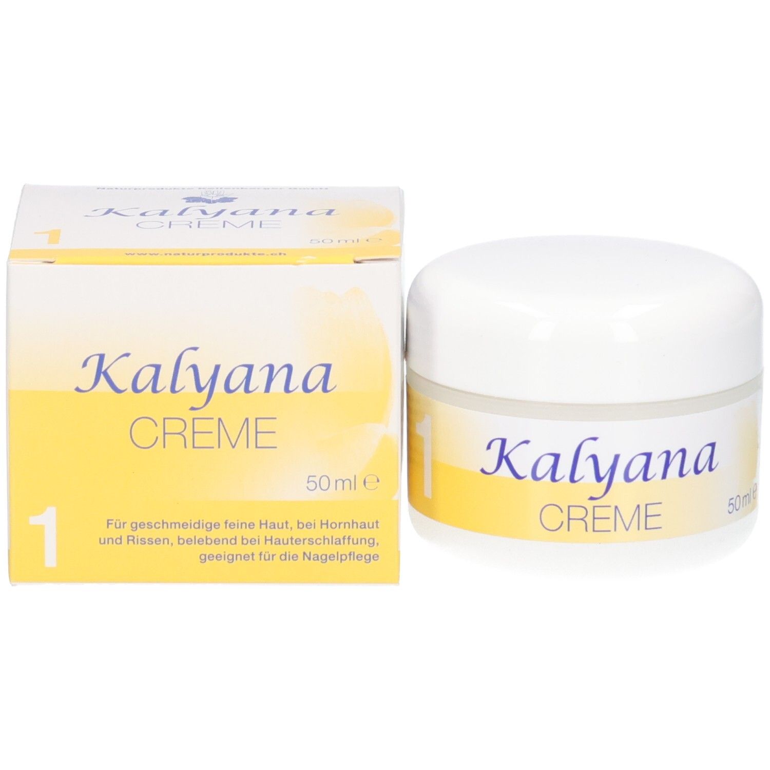 KALYANA Creme 1 mit Calcium fluoratum, 50 ml Tiegel.