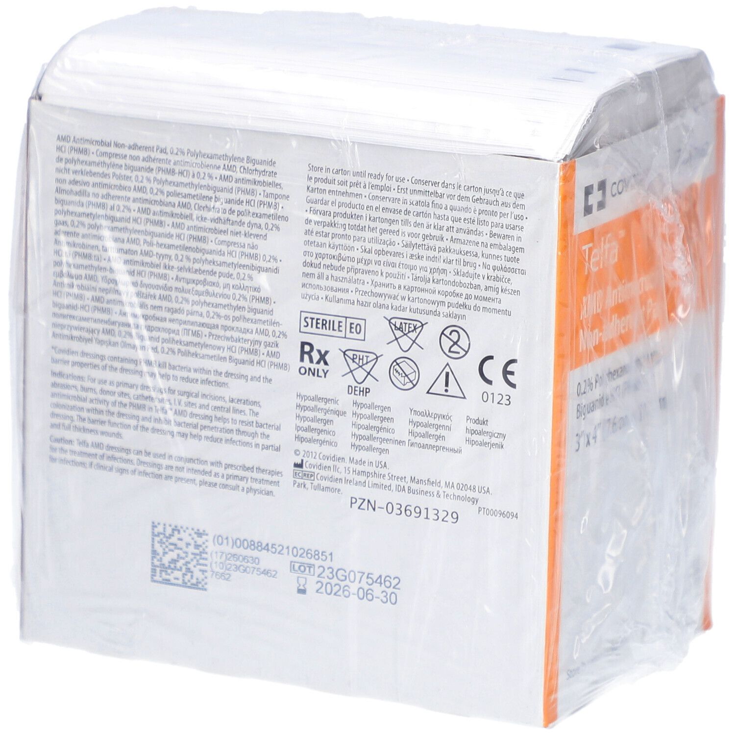 Telfa AMD Wundverband 11.4x7.6cm steril
