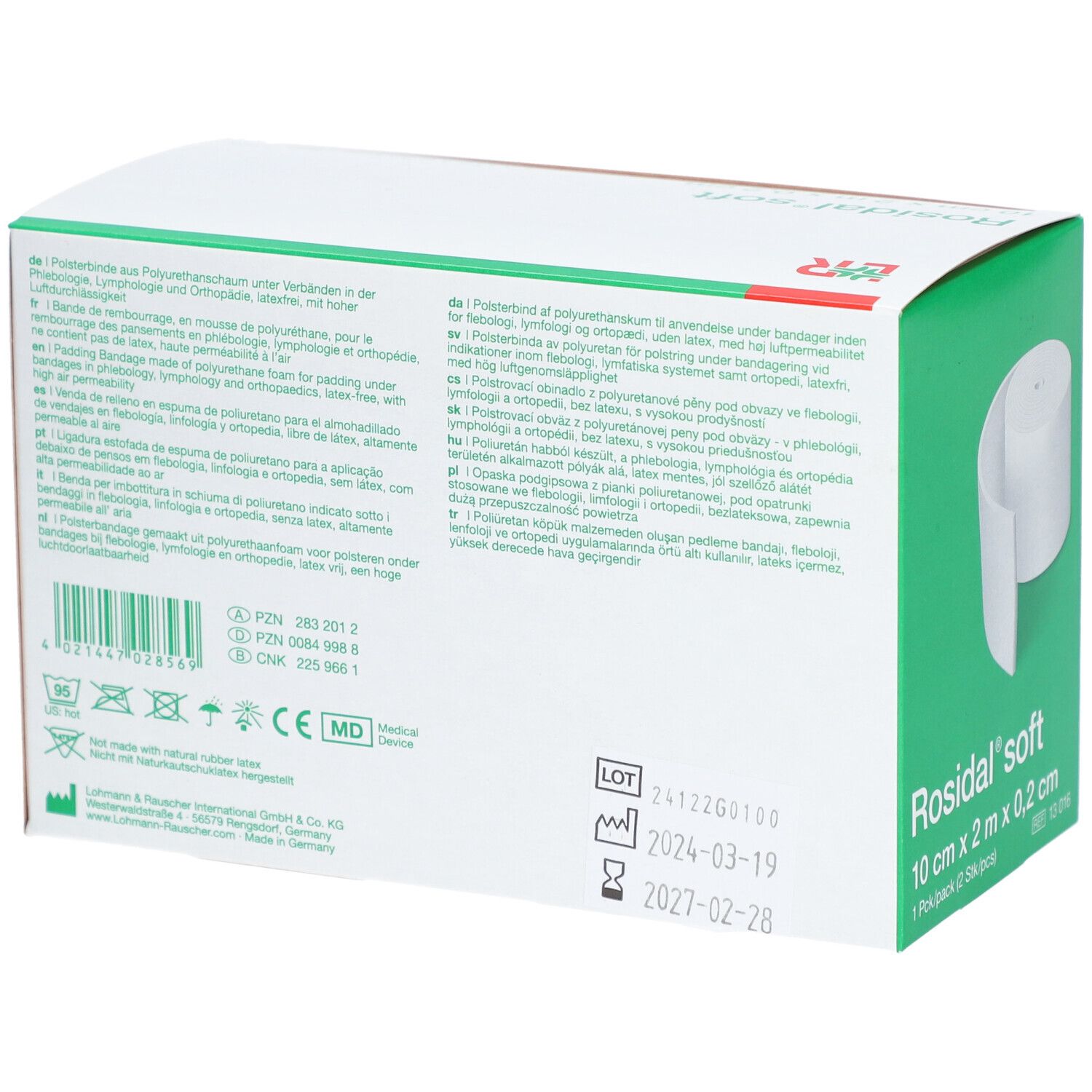 Rosidal® Soft 10 cm x 0,2 cm x 2 m