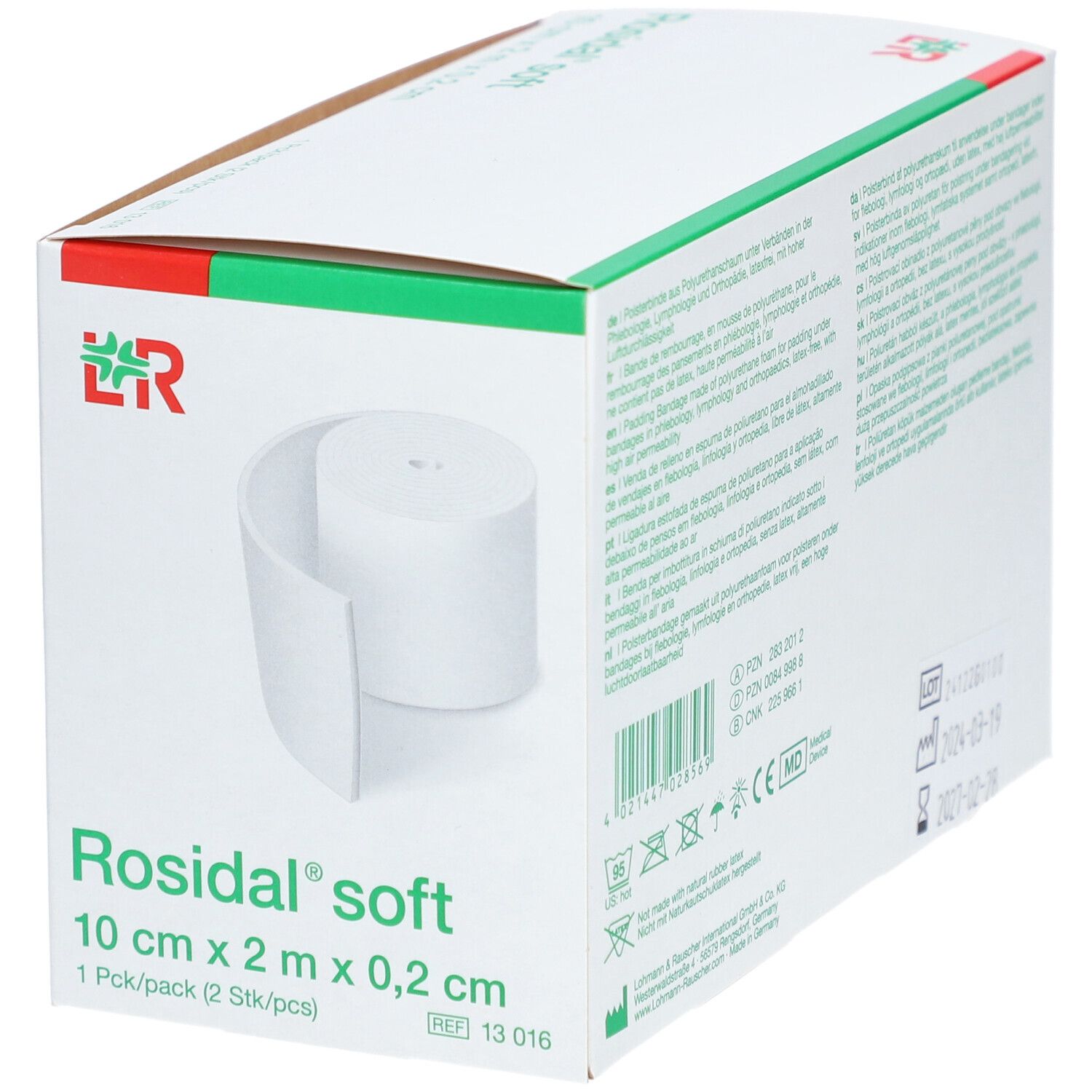 Rosidal® Soft 10 cm x 0,2 cm x 2 m
