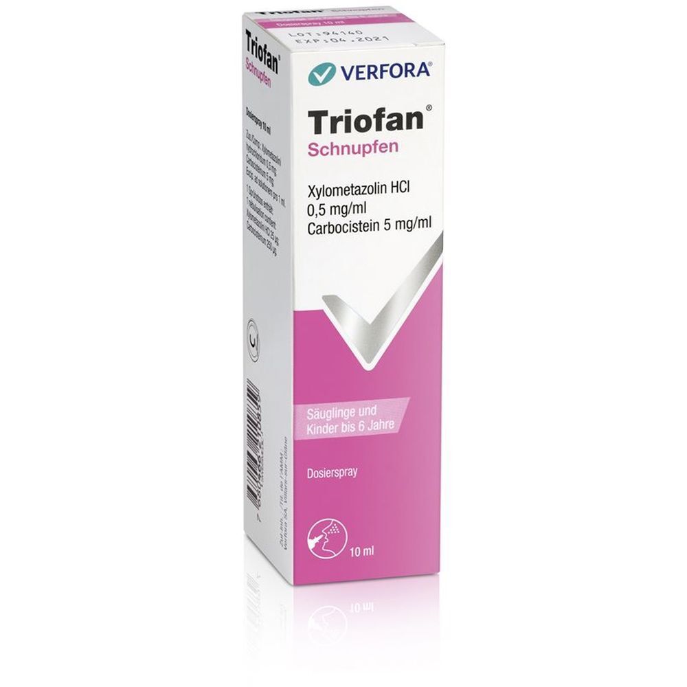 TRIOFAN Schnupfen Dosierspray Kleink/Bébé 10 ml
