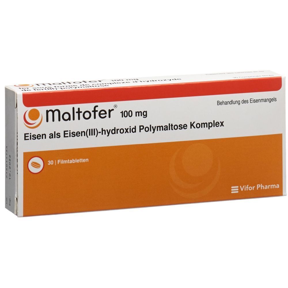 MALTOFER Filmtabl 100 mg 30 Stk